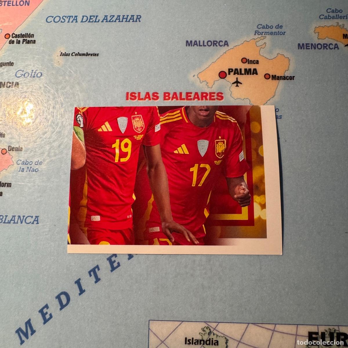 Cromos de F&uacute;tbol: n&uacute;mero 64 la selecci&oacute;n espa&ntilde;ola &ldquo;Espa&ntilde;a 2026&rdquo; del Carrefour 2026