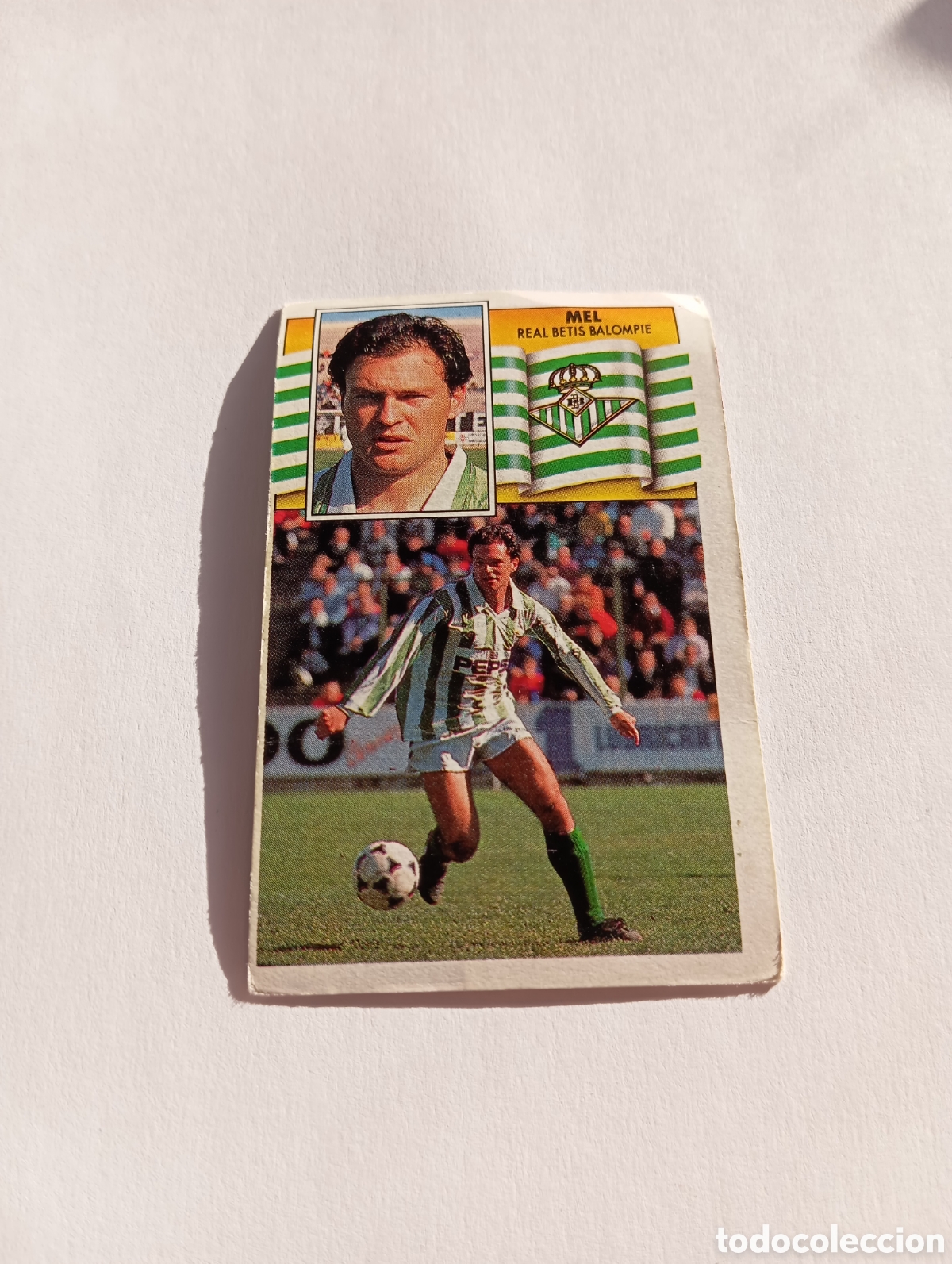 Cromos de F&uacute;tbol: MEL Betis Liga Este 1990 1991 Panini 90 91 NUEVO SIN PEGAR