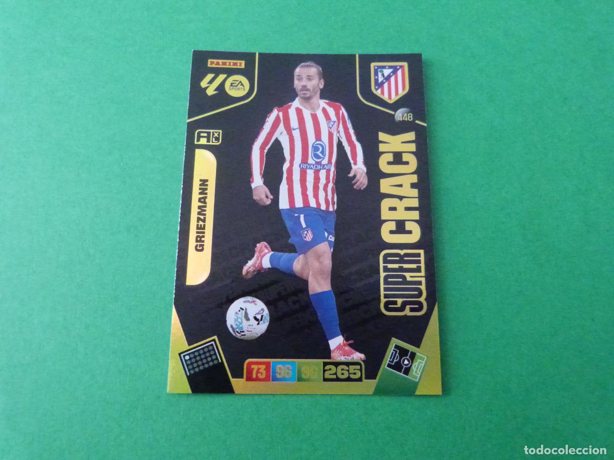 Cromos de F&uacute;tbol: TRADING CARD FUTBOL GRIEZMANN ATLETICO DE MADRID N&ordm; 448 LIGA ADRENALYN XL 2025-2026/25-26