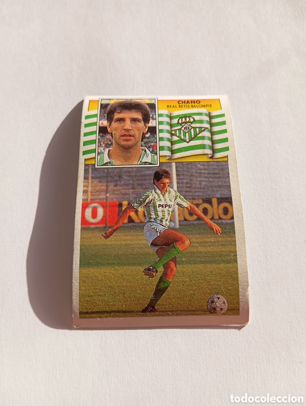 Cromos de F&uacute;tbol: CHANO Betis Liga Este 1990 1991 Panini 90 91 NUEVO SIN PEGAR