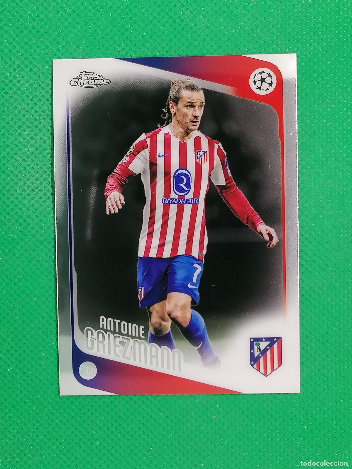 Cromos de F&uacute;tbol: 82 ANTOINE GRIEZMANN ATLETICO DE MADRID ⚽ TOPPS CHROME UCC 25 26 2025 2026 ⚽