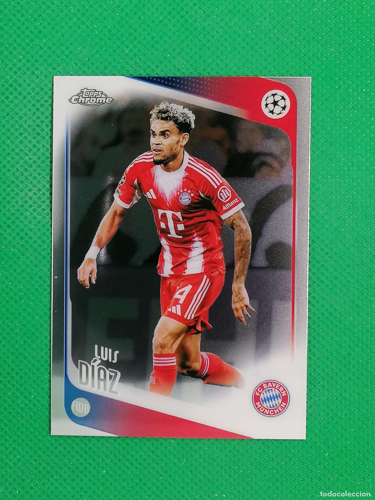 Cromos de F&uacute;tbol: 179 LUIS DIAZ BAYERN MUNICH ⚽ TOPPS CHROME UCC 25 26 2025 2026 ⚽