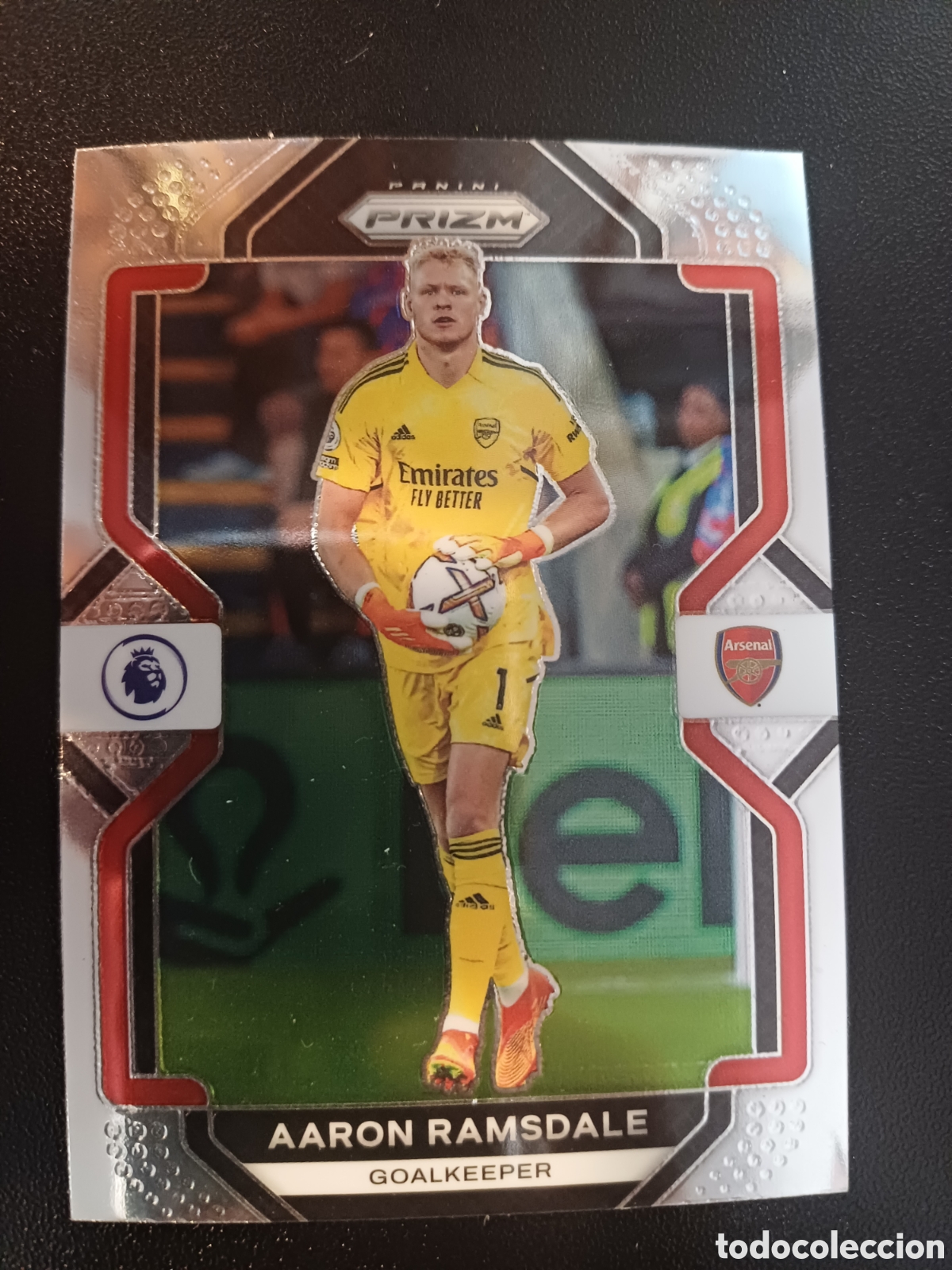 Fu&szlig;ball-Sticker: #160 AARON RAMSDALE ARSENAL FC PANINI PRIZM PREMIER LEAGUE 2022-23