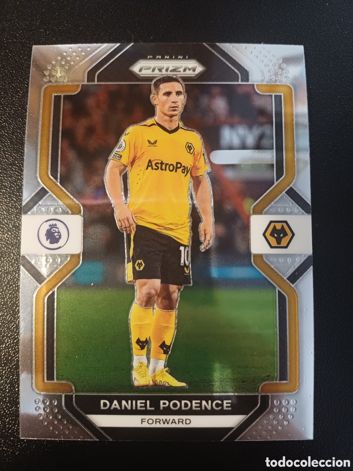 Cromos de Futebol: #249 DANIEL PODENCE WOLVERHAMPTON WANDERERS PANINI PRIZM PREMIER LEAGUE 2022-23