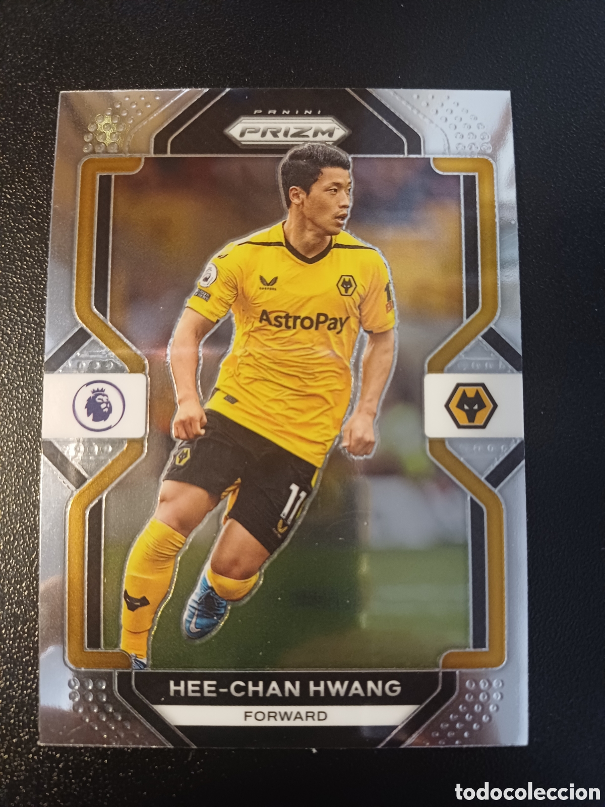Cromos de Futebol: #253 HEE-CHAN HWANG WOLVERHAMPTON WANDERERS PANINI PRIZM PREMIER LEAGUE 2022-23