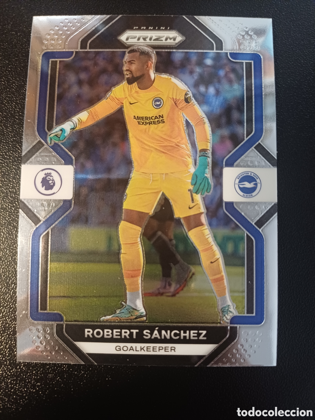 Cromos de Futebol: #129 ROBERT SANCHEZ BRIGHTON & HOVE ALBION PANINI PRIZM PREMIER LEAGUE 2022-23
