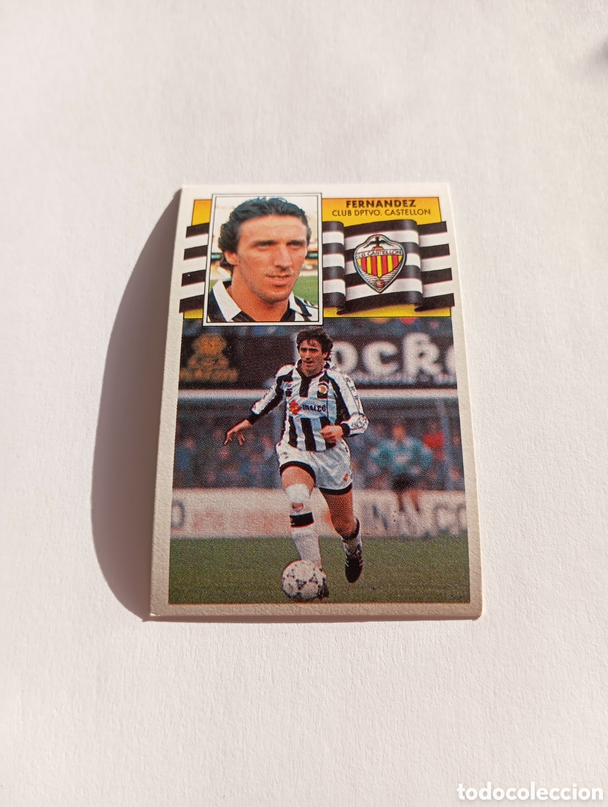 Cromos de F&uacute;tbol: FERN&Aacute;NDEZ Castell&oacute;n Liga Este 1990 1991 Panini 90 91 NUEVO SIN PEGAR