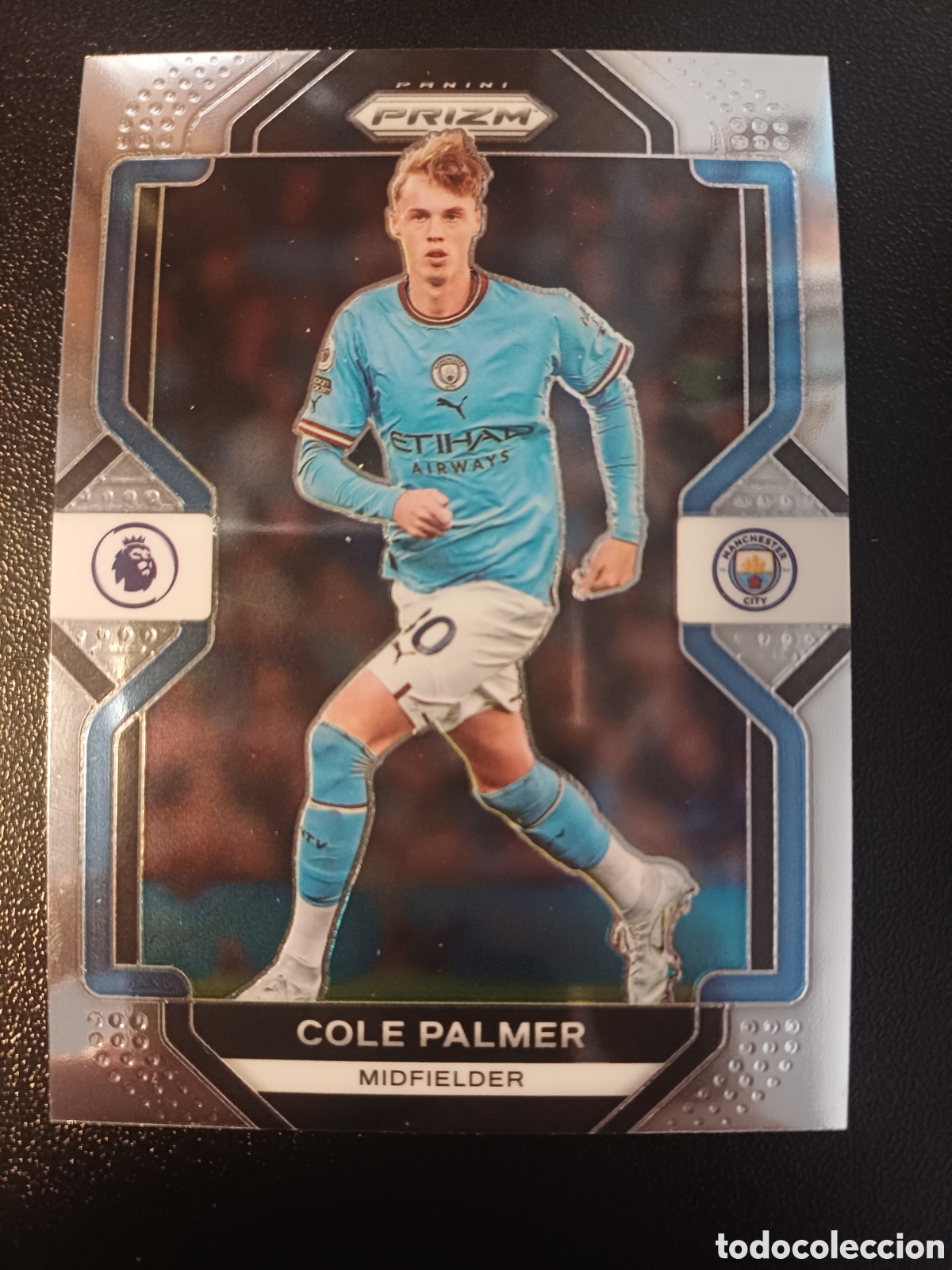 Cromos de Futebol: #015 COLE PALMER MANCHESTER CITY PANINI PRIZM PREMIER LEAGUE 2022-23