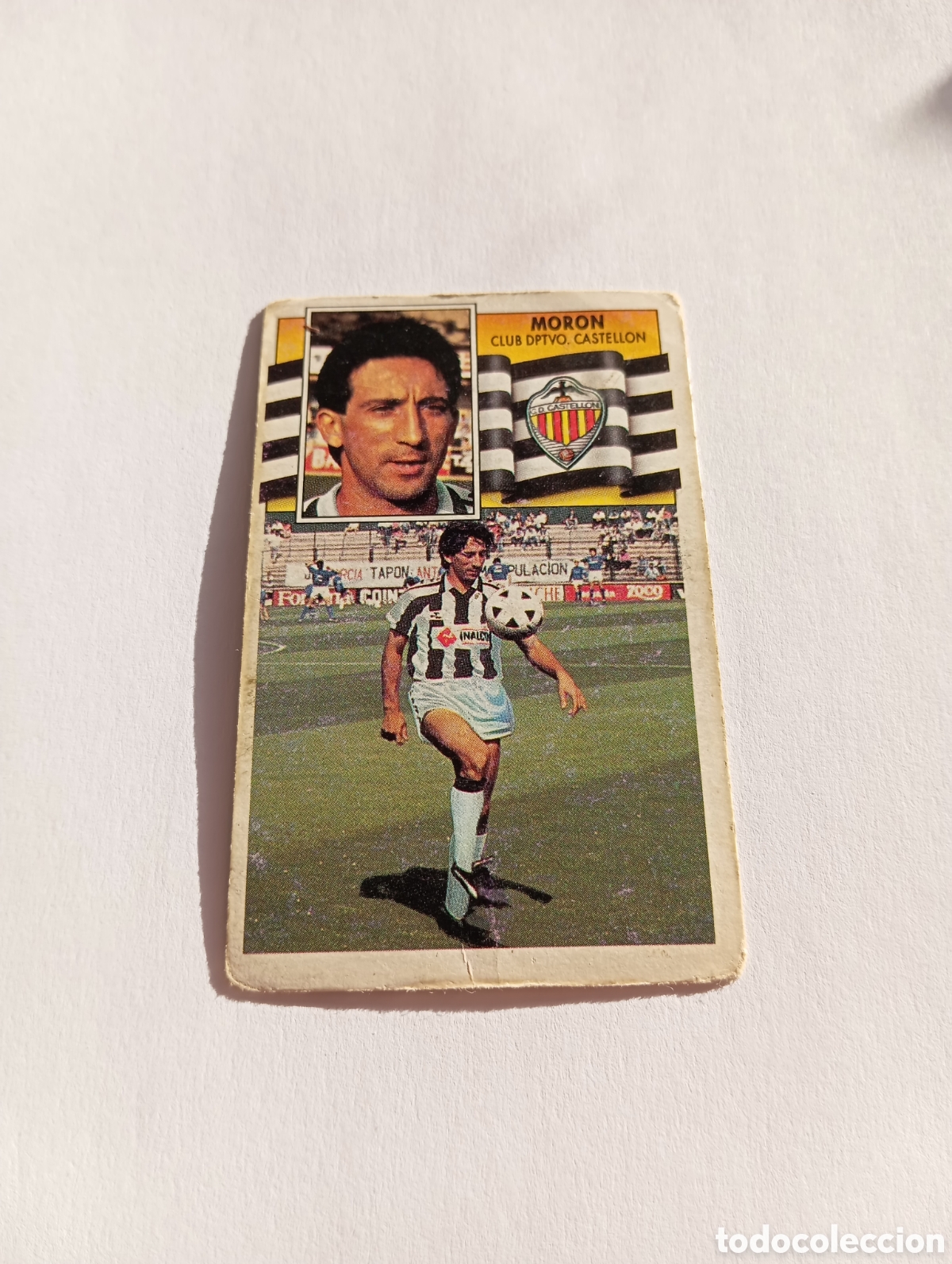Cromos de F&uacute;tbol: MORON COLOCA Castell&oacute;n Liga Este 1990 1991 Panini 90 91 SIN PEGAR
