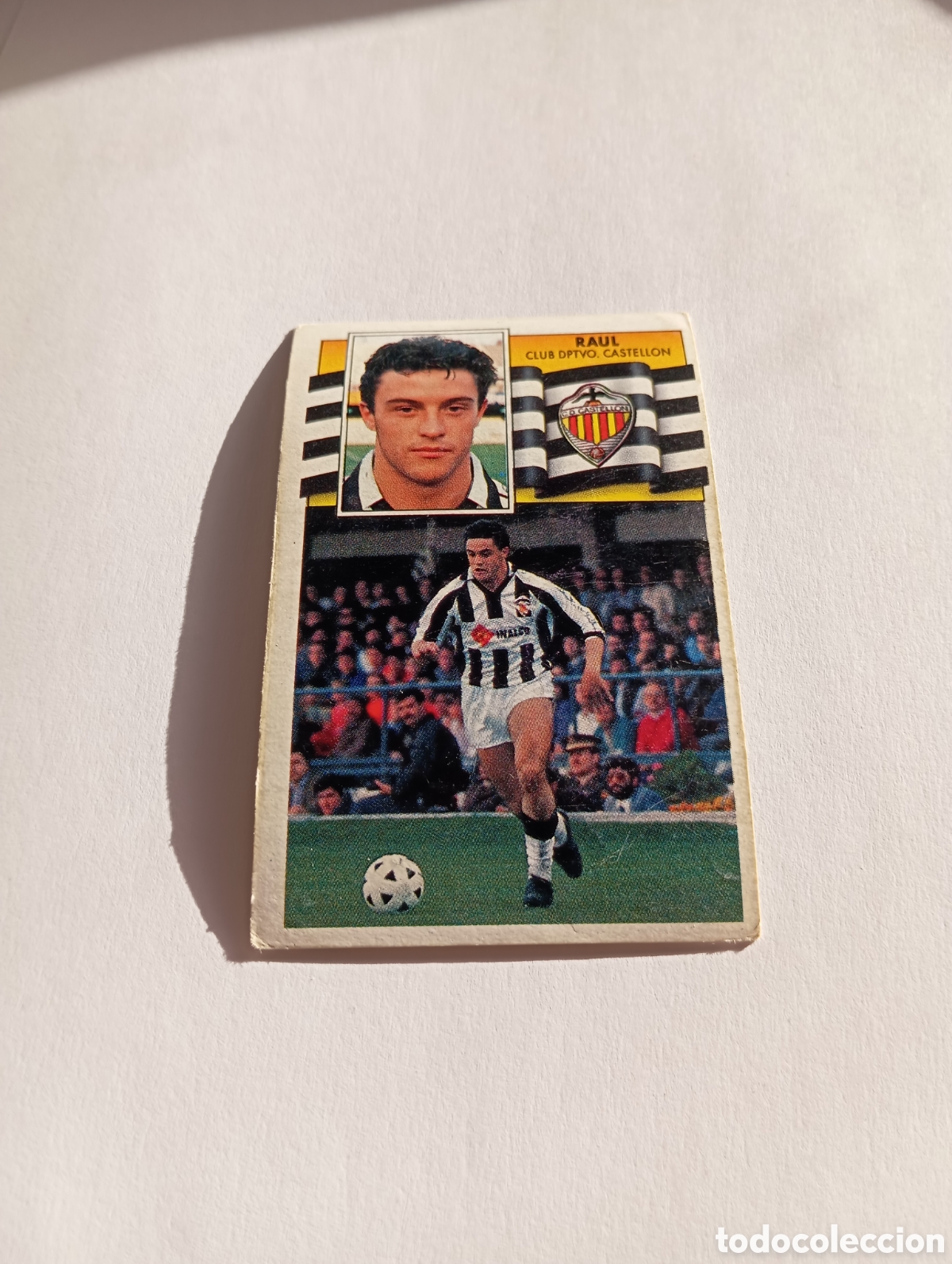 Cromos de F&uacute;tbol: RA&Uacute;L Castell&oacute;n Liga Este 1990 1991 Panini 90 91 NUEVO SIN PEGAR