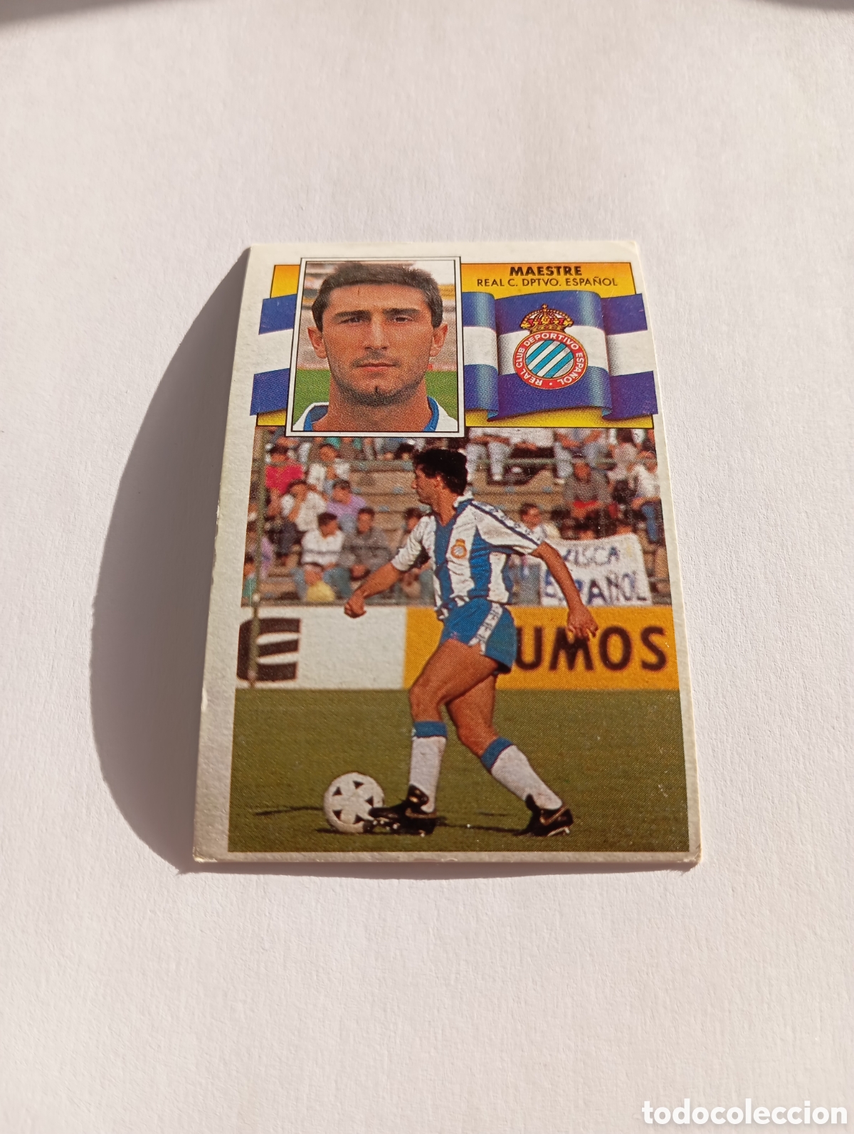 Cromos de F&uacute;tbol: MAESTRE ESPANYOL ESPA&Ntilde;OL Liga Este 1990 1991 Panini 90 91 NUEVO SIN PEGAR