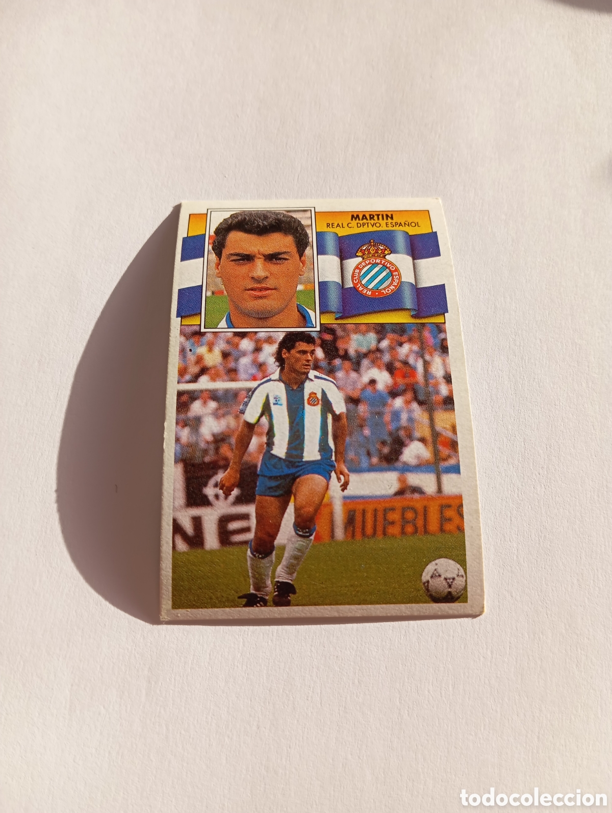Cromos de F&uacute;tbol: MARTIN ESPANYOL ESPA&Ntilde;OL Liga Este 1990 1991 Panini 90 91 NUEVO SIN PEGAR