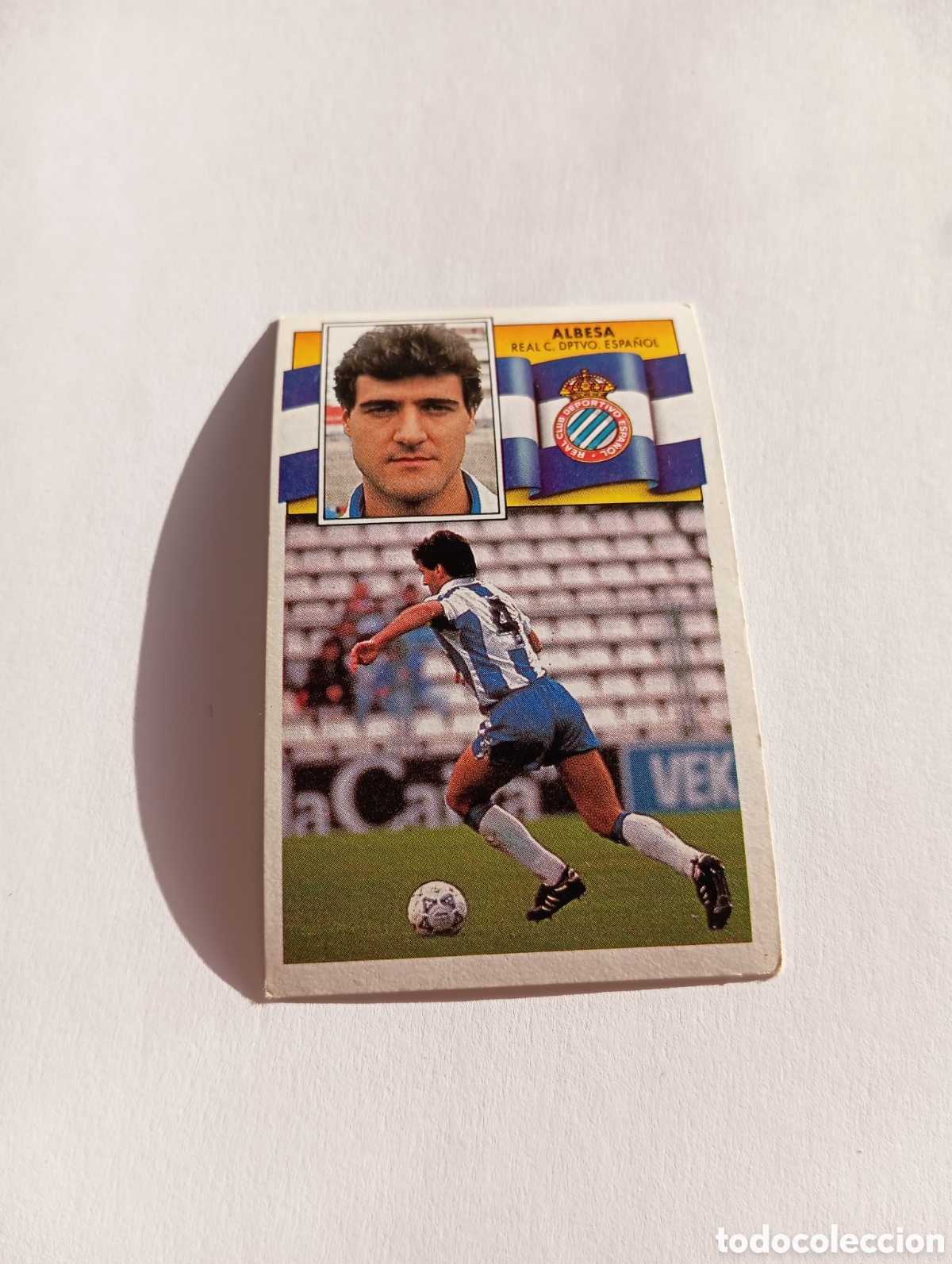 Cromos de F&uacute;tbol: ALBESA ESPANYOL ESPA&Ntilde;OL Liga Este 1990 1991 Panini 90 91 NUEVO SIN PEGAR