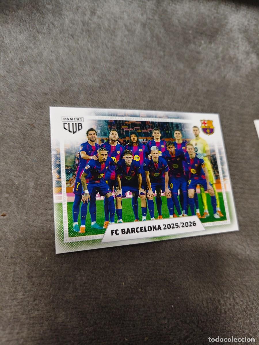 Cromos de F&uacute;tbol: 2 PANINI CLUB BARCELONA 25 26 FC BARCELONA 2025/2026 ADN 2025 2026 PLANTILLA