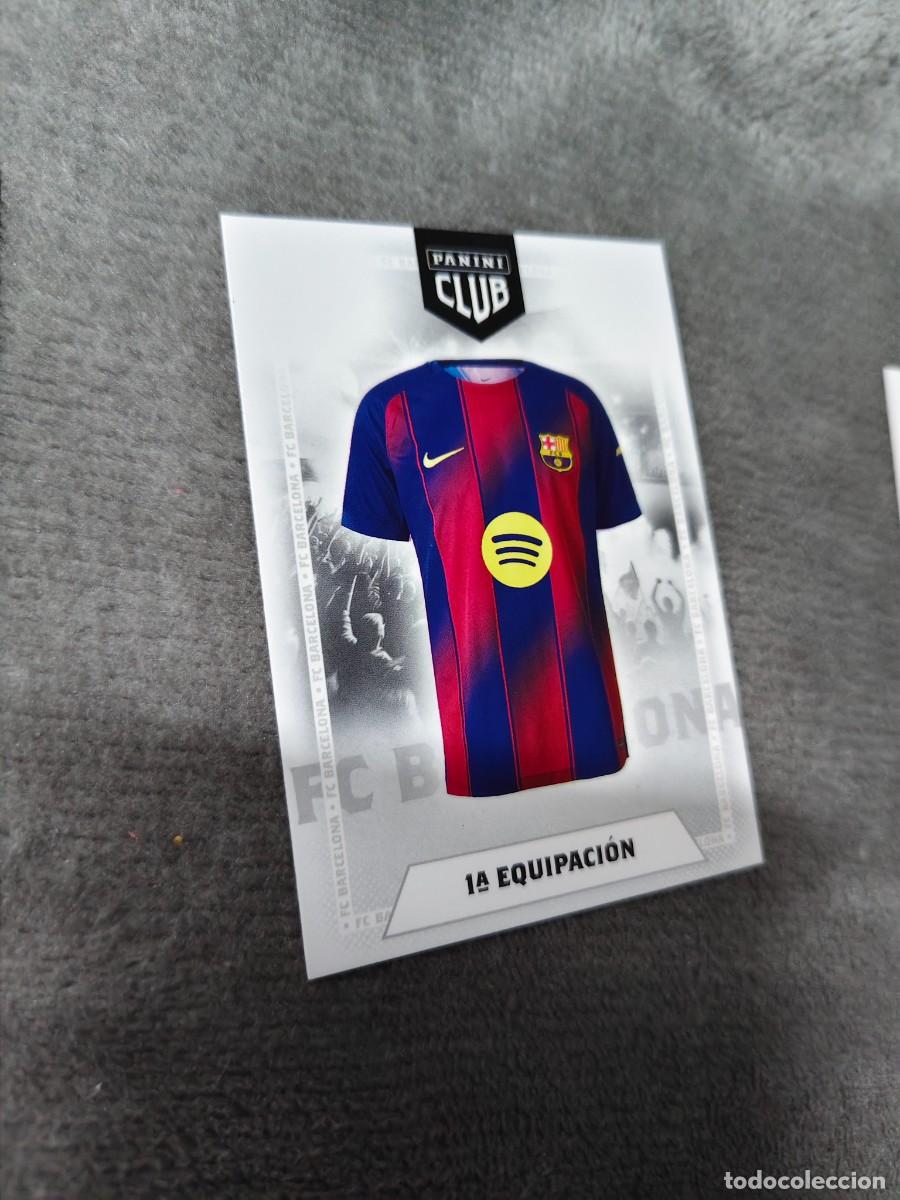 Cromos de F&uacute;tbol: 3 PANINI CLUB BARCELONA 25 26 1&ordf; EQUIPACI&Oacute;N ADN 2025 2026
