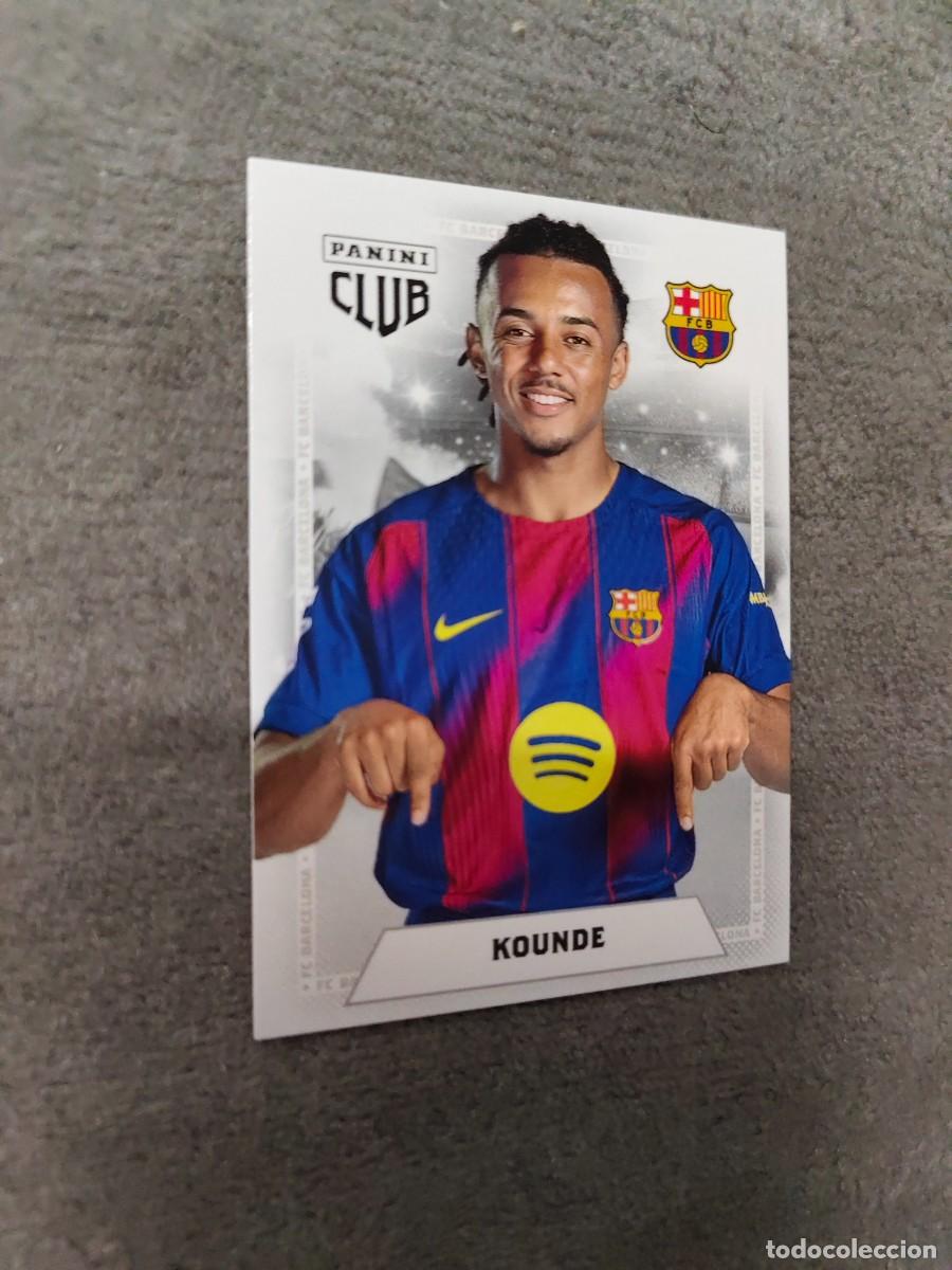 Cromos de F&uacute;tbol: 10 PANINI CLUB BARCELONA 25 26 KOUNDE ADN 2025 2026