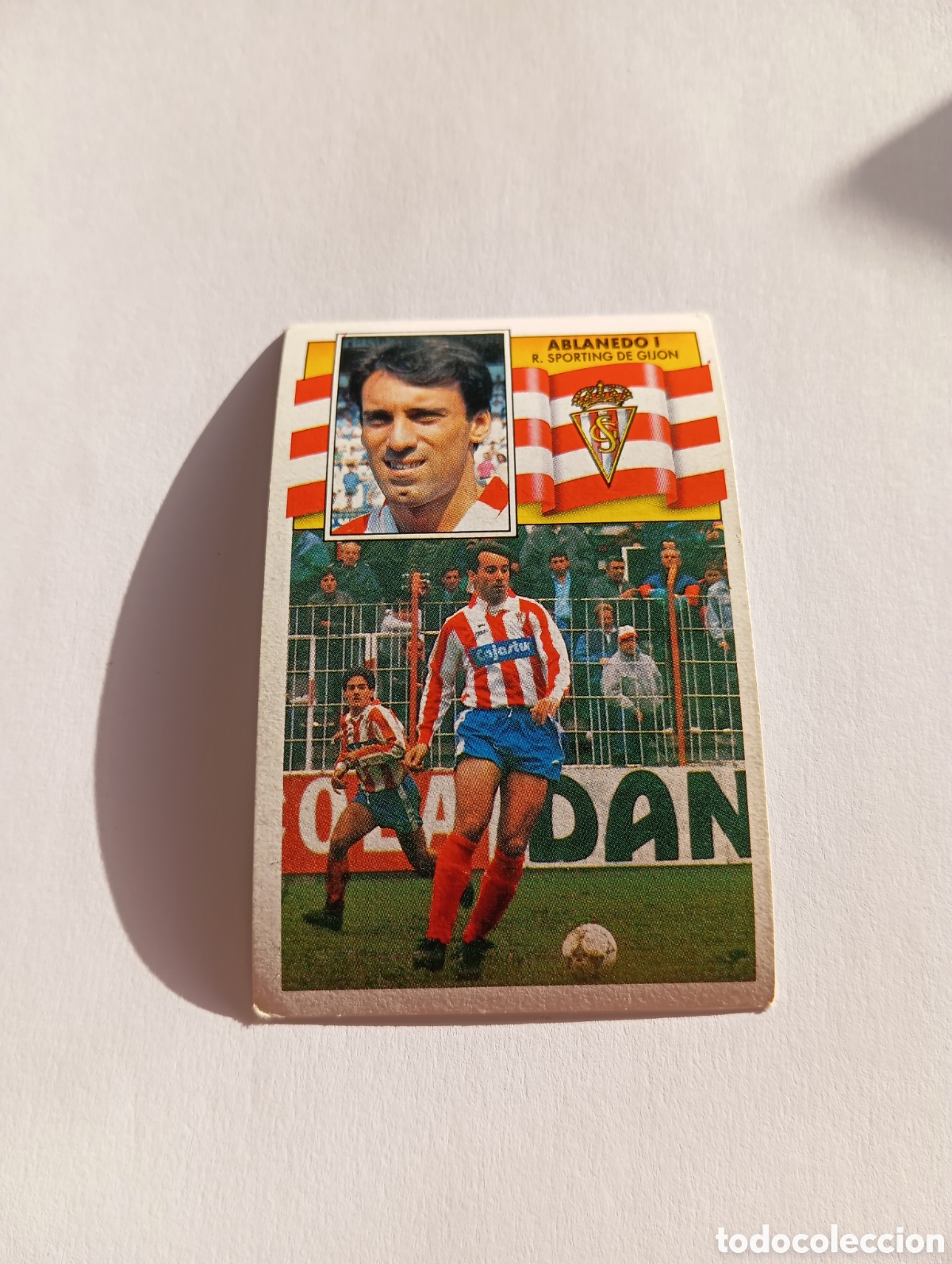 Cromos de F&uacute;tbol: ABLANEDO I Sporting de Gij&oacute;n Liga Este 1990 1991 Panini 90 91 NUEVO SIN PEGAR