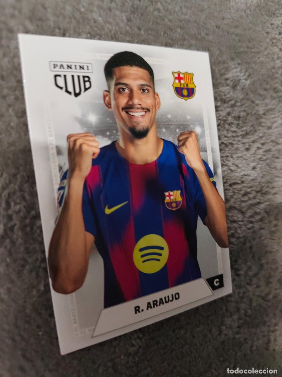 Cromos de F&uacute;tbol: 14 PANINI CLUB BARCELONA 25 26 R. ARAUJO ADN 2025 2026