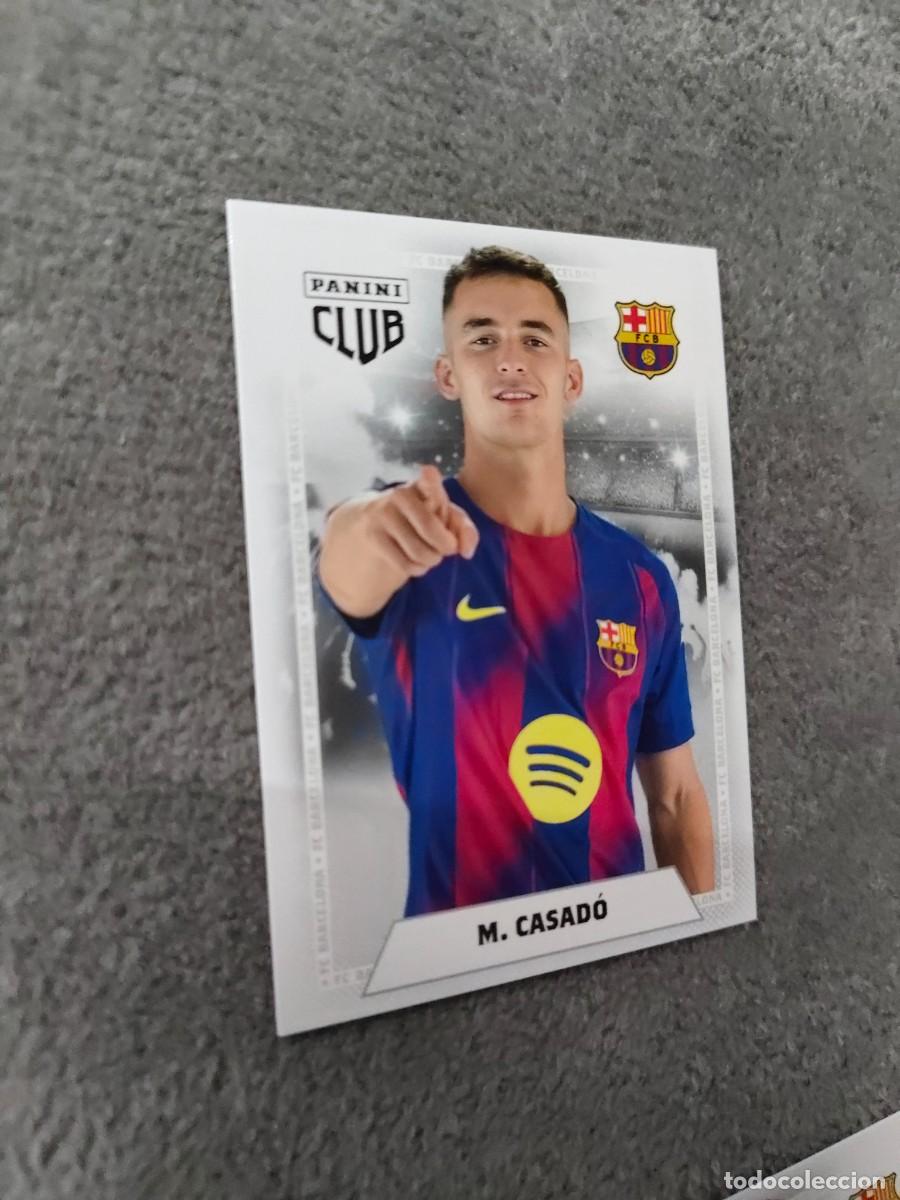 Cromos de F&uacute;tbol: 19 PANINI CLUB BARCELONA 25 26 M. CASAD&Oacute; ADN 2025 2026