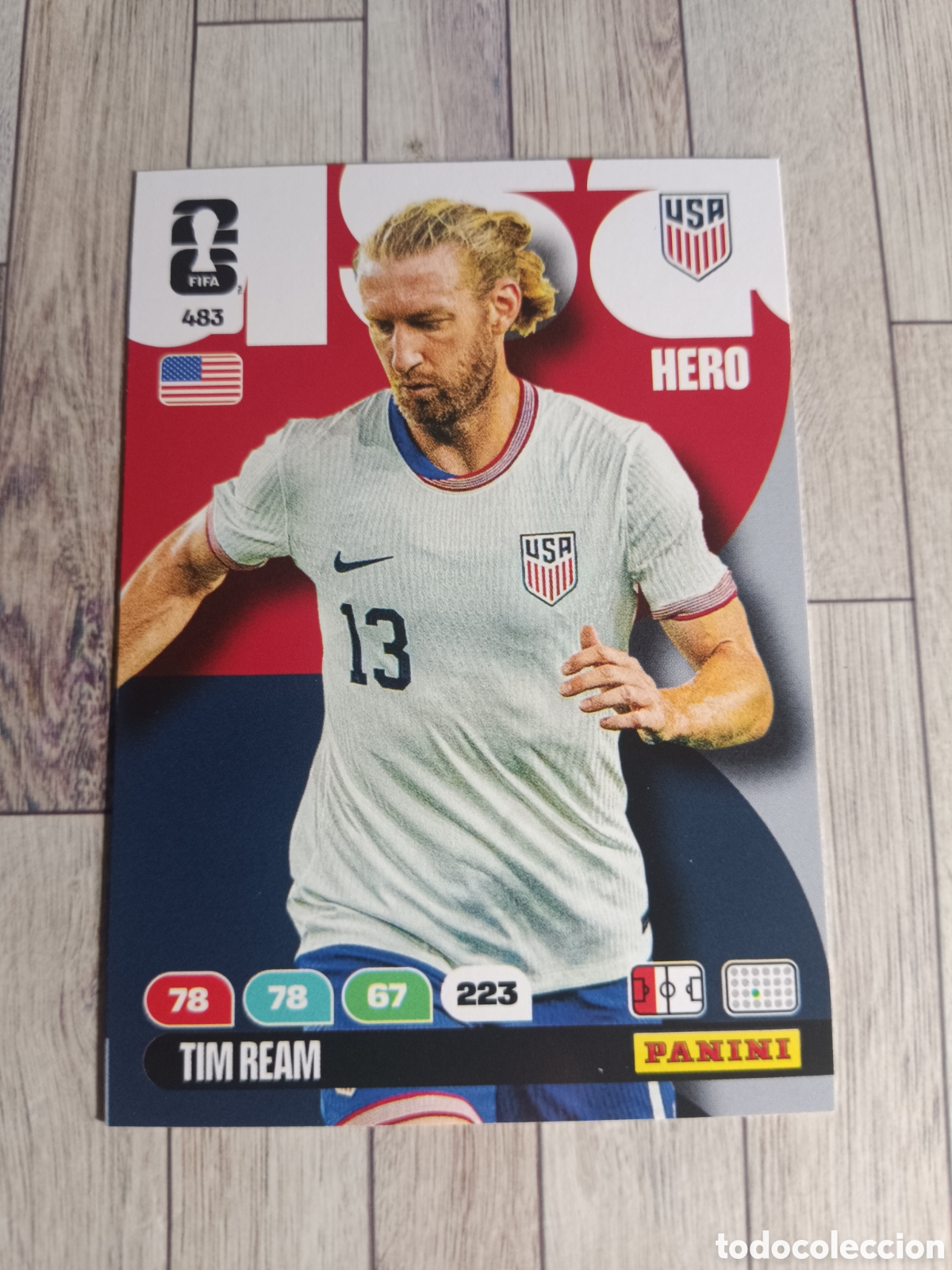 Cromos de F&uacute;tbol: 483 TIM REAM ESTADOS UNIDOS USA ADRENALYN XL MUNDIAL FIFA WORLD CUP 2026 PANINI