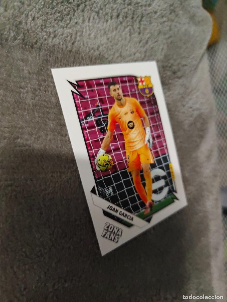 Cromos de F&uacute;tbol: 31 PANINI CLUB BARCELONA 25 26 JOAN GARCIA ZONA FANS 2025 2026