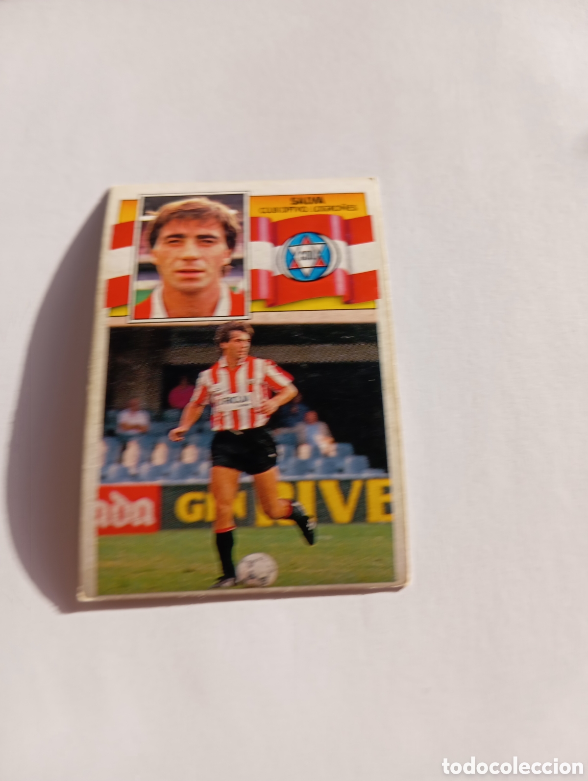 Cromos de F&uacute;tbol: SALVA Logro&ntilde;&eacute;s Liga Este 1990 1991 Panini 90 91 NUEVO SIN PEGAR