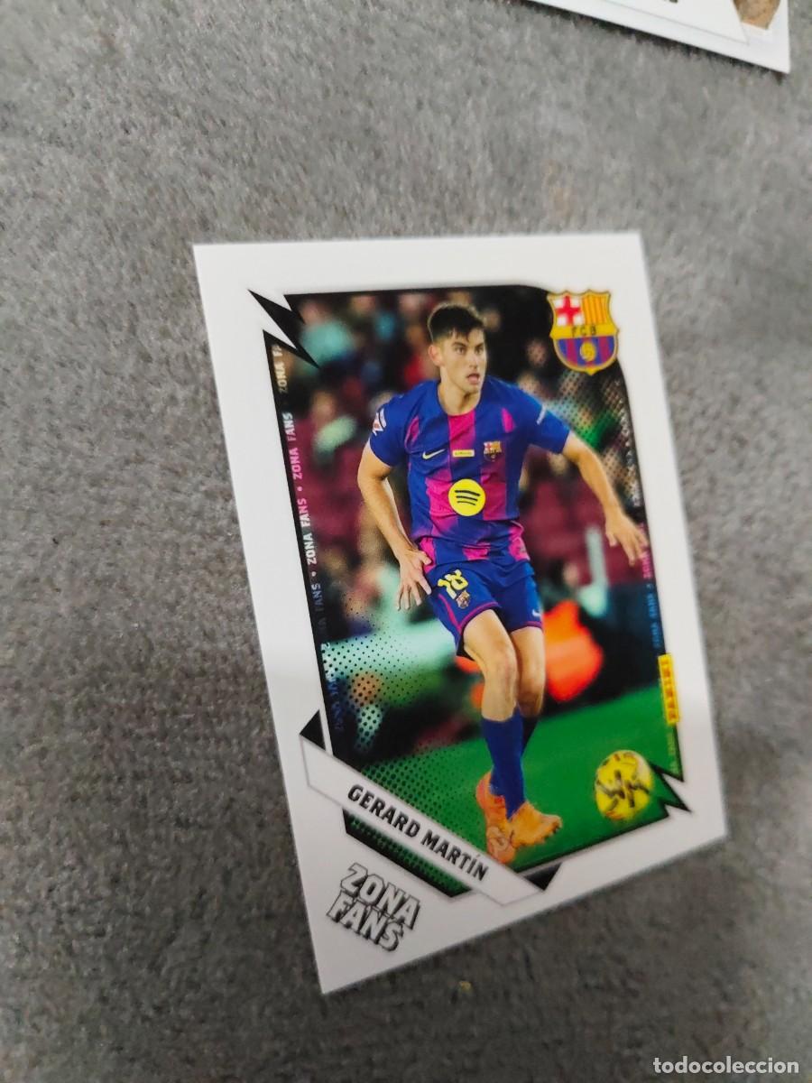 Cromos de F&uacute;tbol: 35 PANINI CLUB BARCELONA 25 26 GERARD MART&Iacute;N ZONA FANS 2025 2026