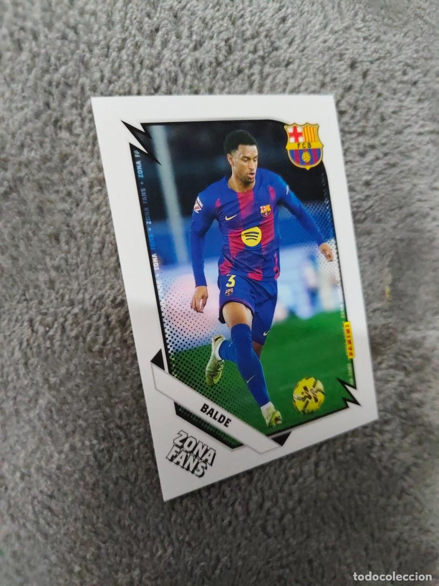 Cromos de F&uacute;tbol: 36 PANINI CLUB BARCELONA 25 26 BALDE ZONA FANS 2025 2026