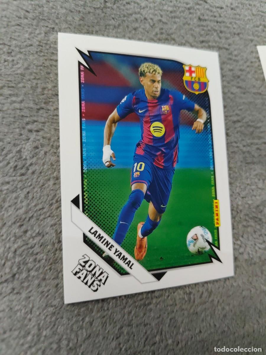 Cromos de F&uacute;tbol: 41 PANINI CLUB BARCELONA 25 26 LAMINE YAMAL ZONA FANS 2025 2026