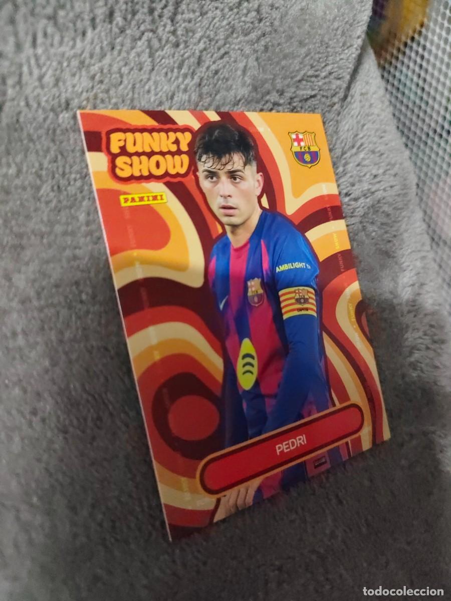 Cromos de F&uacute;tbol: 52 PANINI CLUB BARCELONA 25 26 PEDRI FUNKY SHOW 2025 2026