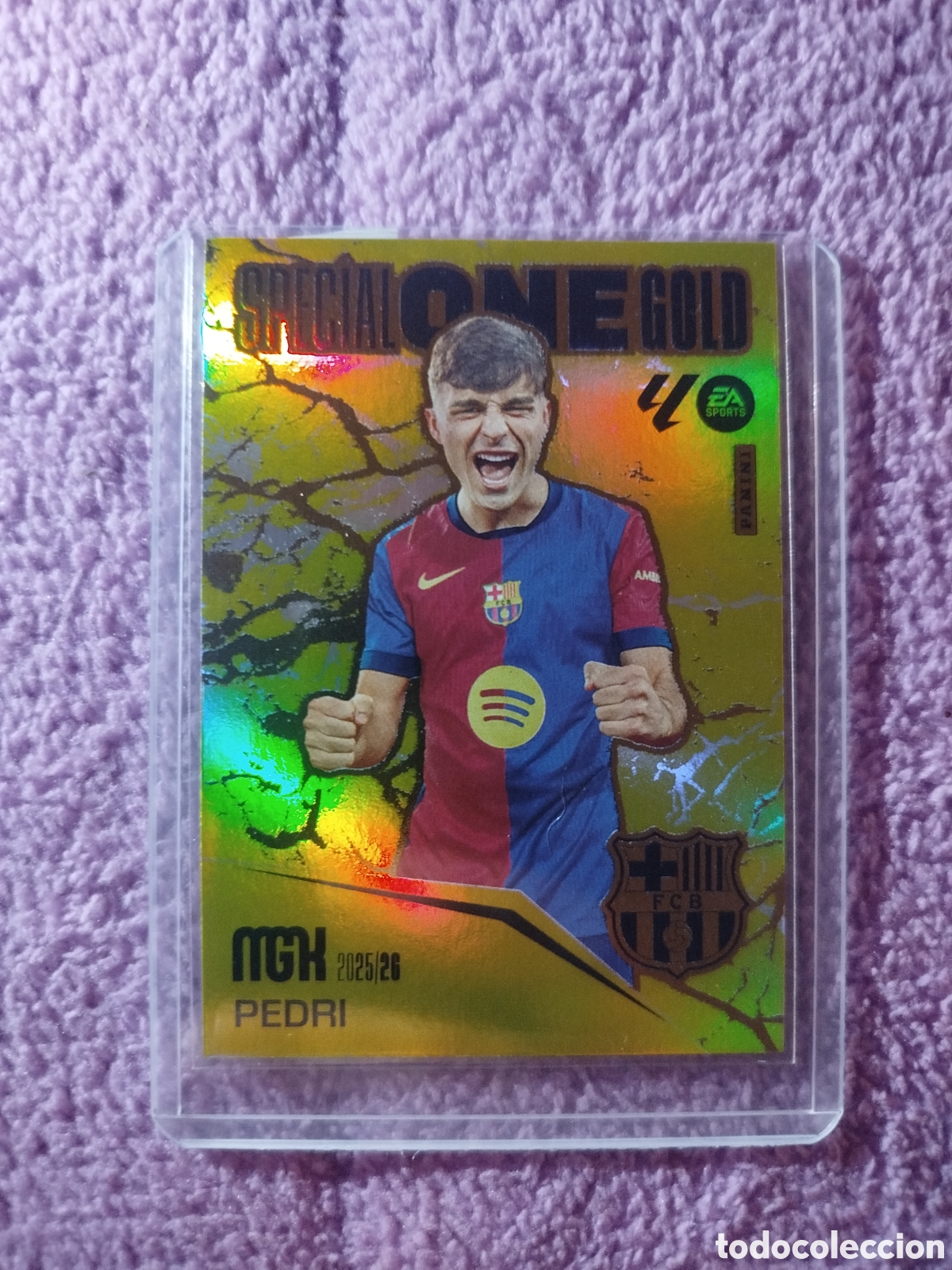 Cromos de F&uacute;tbol: Cromo de futbol. Pedri Special One