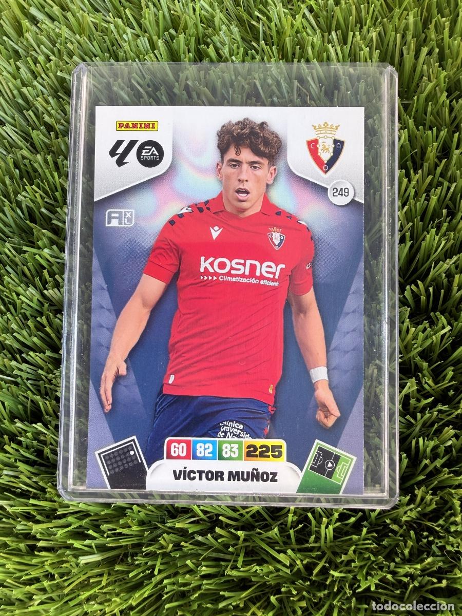Cromos de F&uacute;tbol: N&ordm; 249 V&iacute;ctor Mu&ntilde;oz CA Osasuna Adrenalyn XL 25 26
