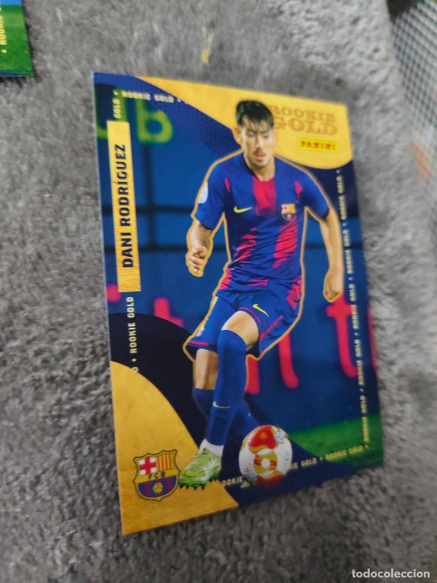 Cromos de F&uacute;tbol: 60 PANINI CLUB BARCELONA 25 26 DANI RODR&Iacute;GUEZ ROOKIE GOLD 2025 2026