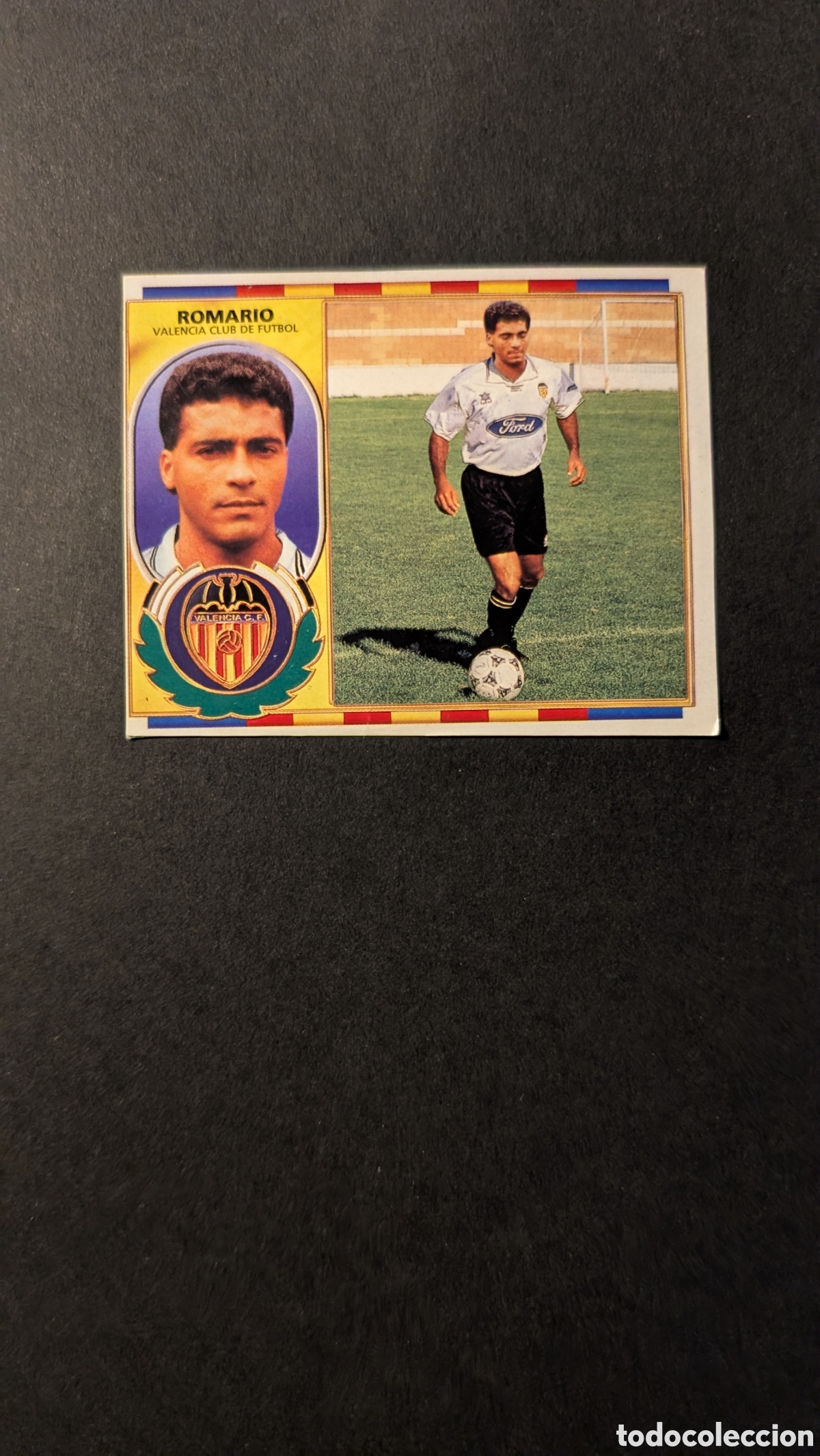 Cromos de F&uacute;tbol: ROMARIO VALENCIA FICHAJE 23 LIGA ESTE 1996/97 96 97 RECORTADO