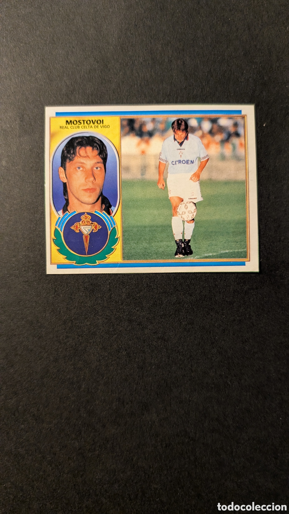 Cromos de F&uacute;tbol: MOSTOVOI CELTA FICHAJE 24 LIGA ESTE 1996/97 96 97 RECORTADO