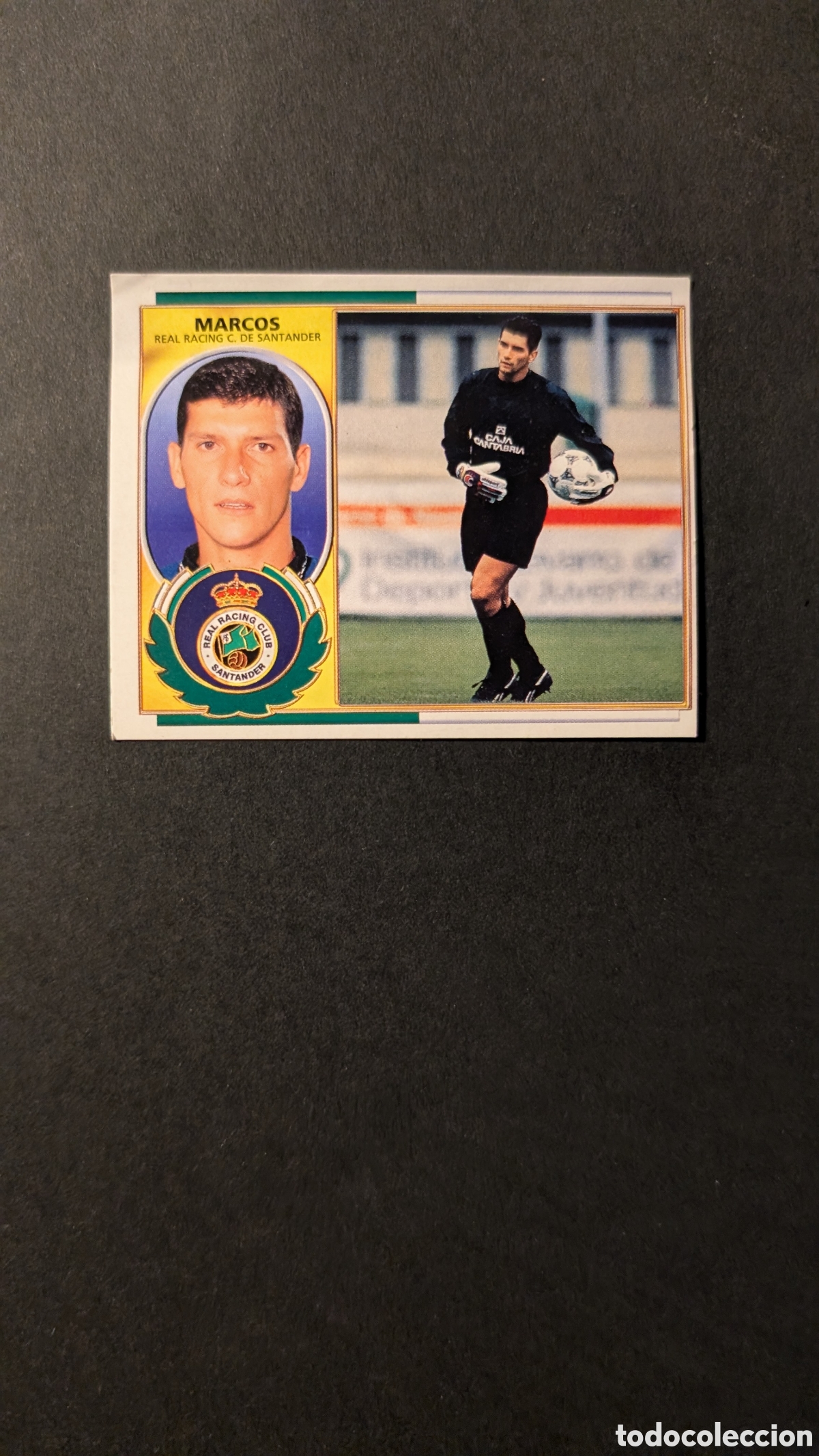 Cromos de Futebol: MARCOS RACING SANTANDER FICHAJE 2 BIS LIGA ESTE 1996/97 96 97 VENTANILLA