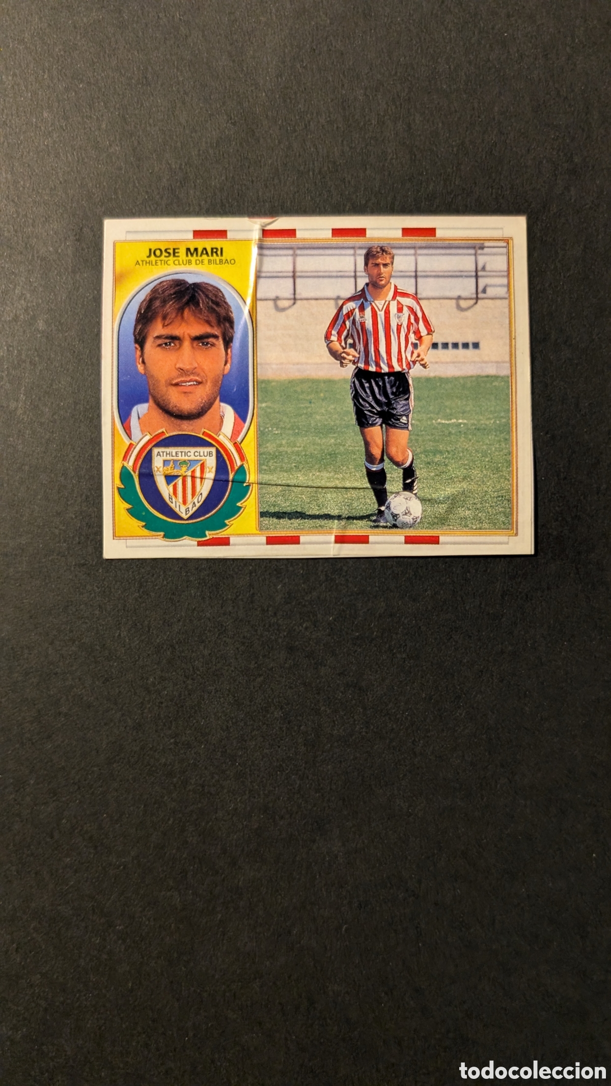 Cromos de Futebol: JOSE MARI BILBAO COLOCA LIGA ESTE 1996/97 96 97 RECORTADO
