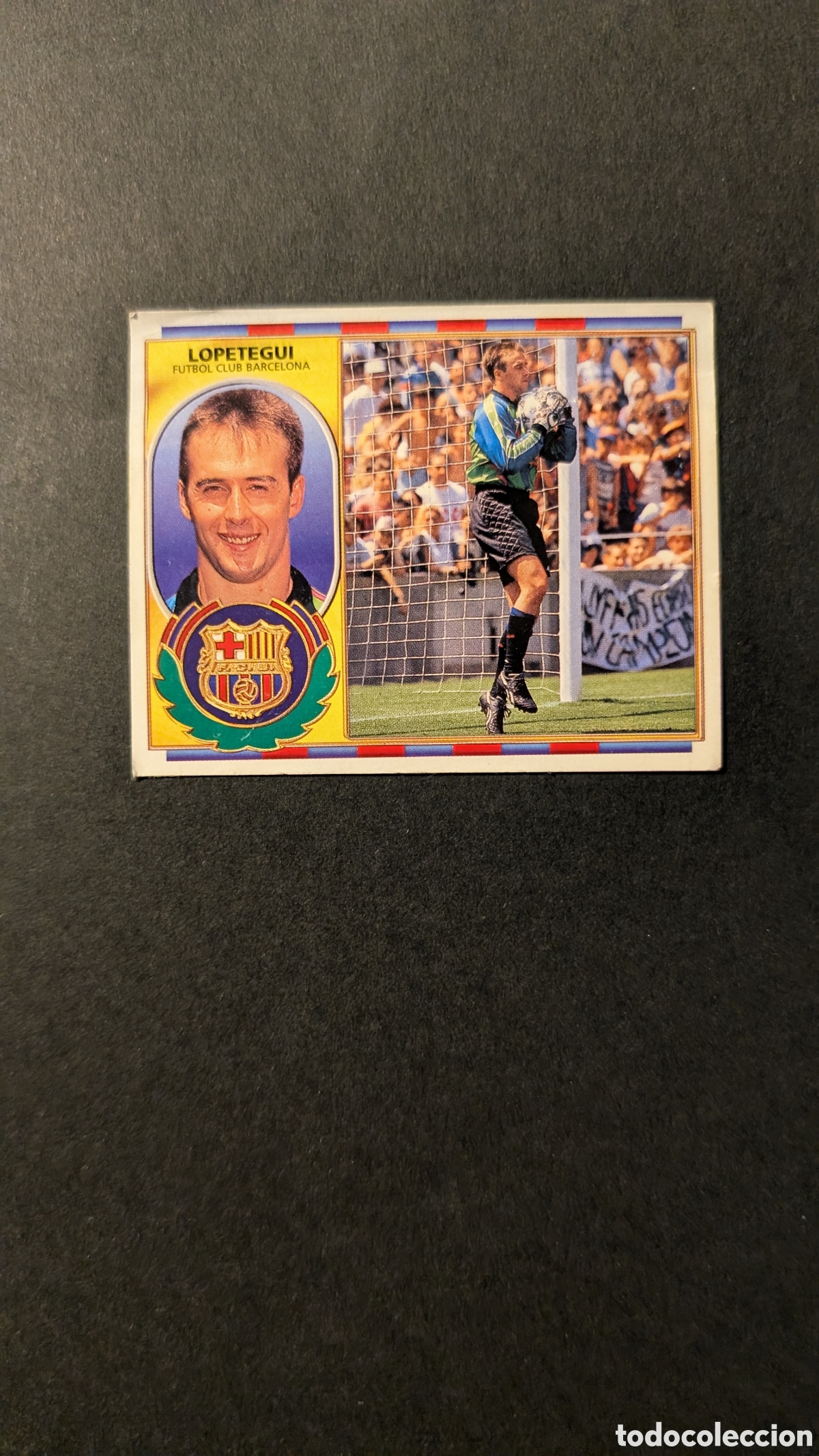 Cromos de Futebol: LOPETEGUI BARCELONA COLOCA LIGA ESTE 1996/97 96 97 VENTANILLA
