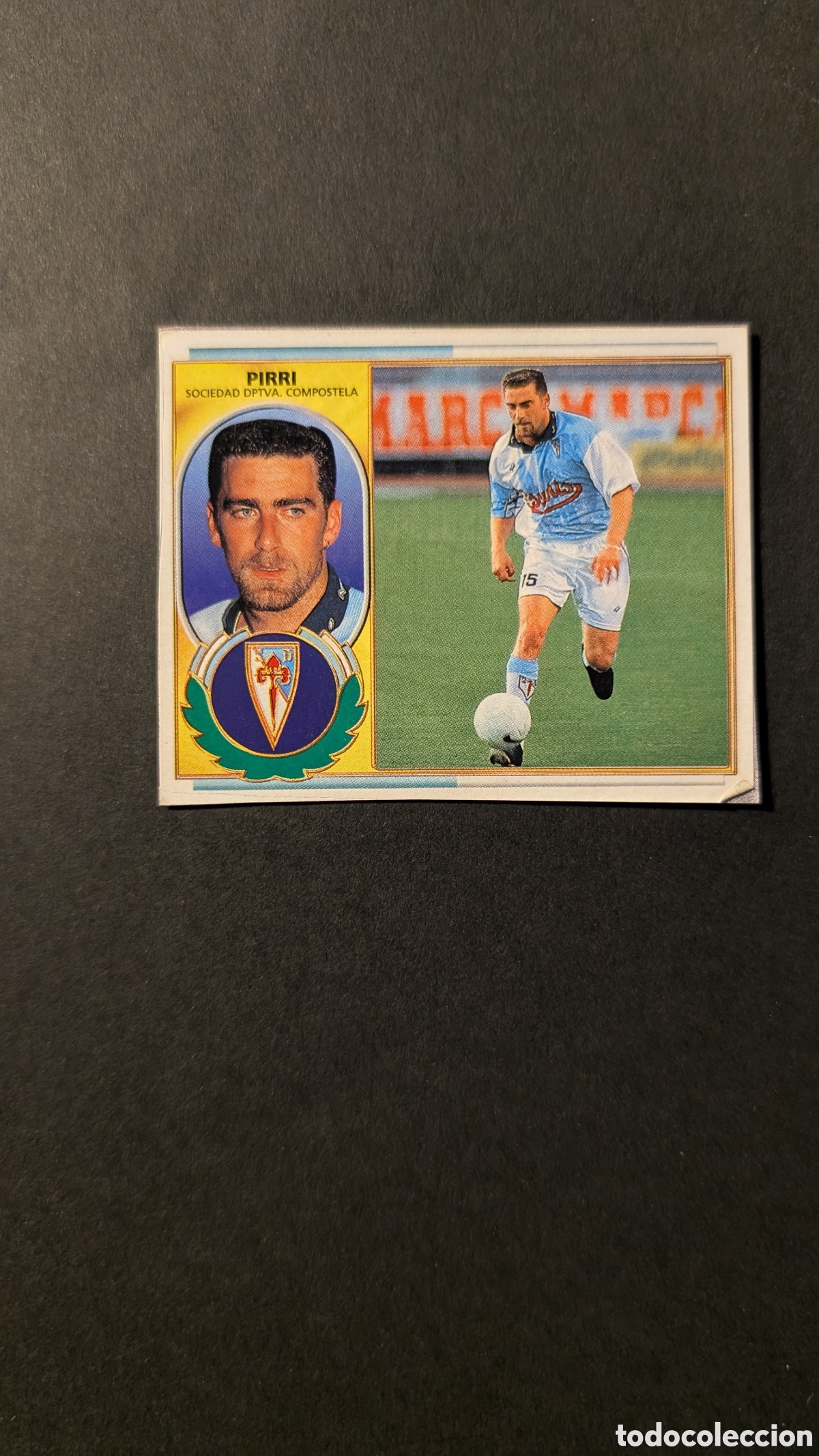 Cromos de Futebol: PIRRI COMPOSTELA COLOCA LIGA ESTE 1996/97 96 97 RECORTADO