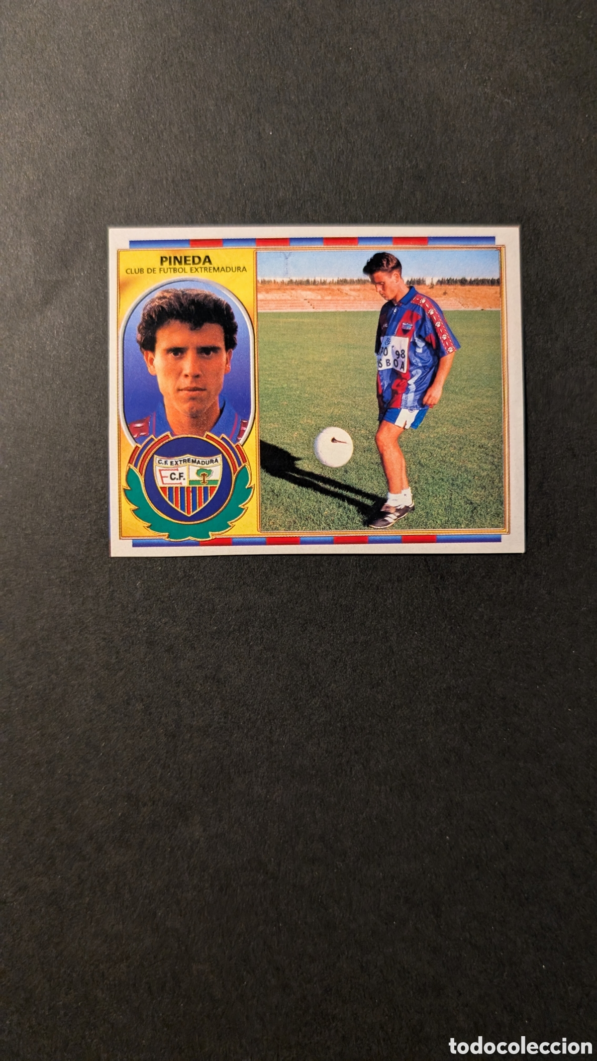 Football Stickers: PINEDA EXTREMADURA COLOCA LIGA ESTE 1996/97 96 97 RECORTADO