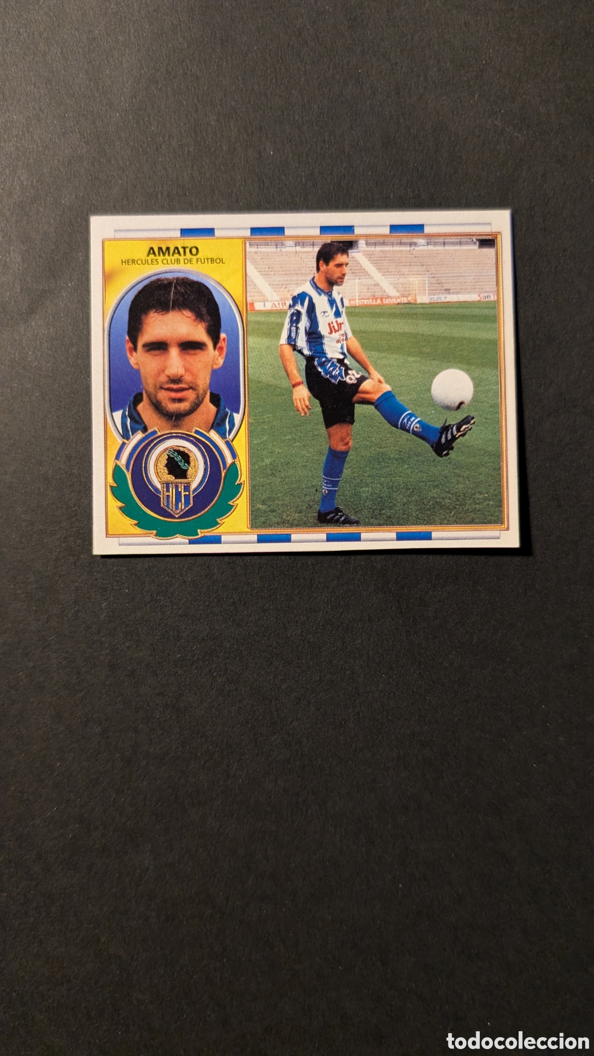 Football Stickers: AMATO HERCULES COLOCA LIGA ESTE 1996/97 96 97 RECORTADO