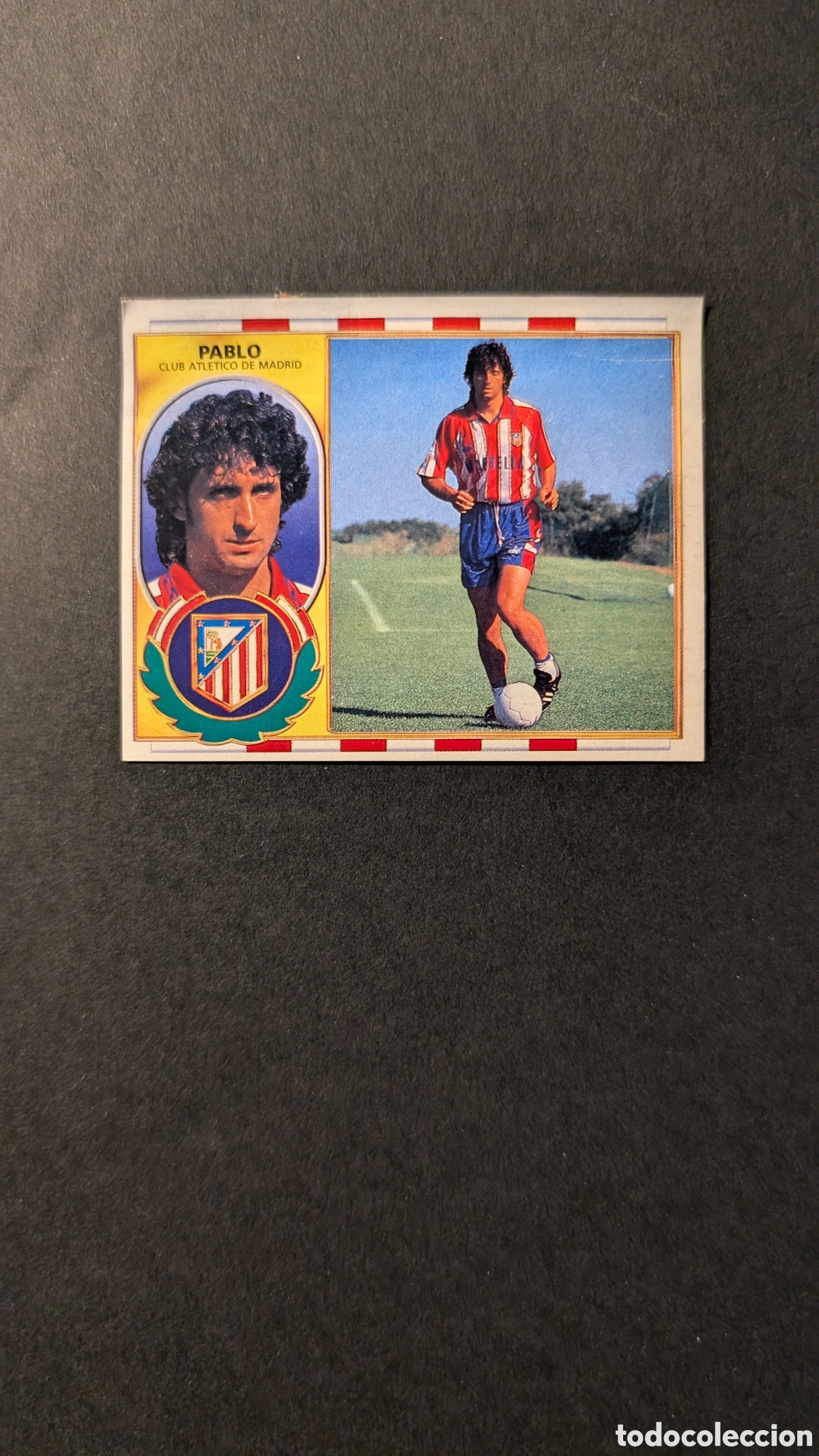 Football Stickers: PABLO ATLETICO MADRID COLOCA LIGA ESTE 1996/97 96 97 VENTANILLA