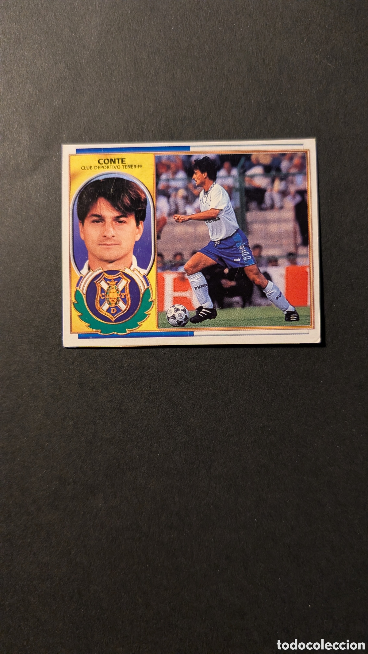 Football Stickers: CONTE TENERIFE COLOCA LIGA ESTE 1996/97 96 97 RECORTADO