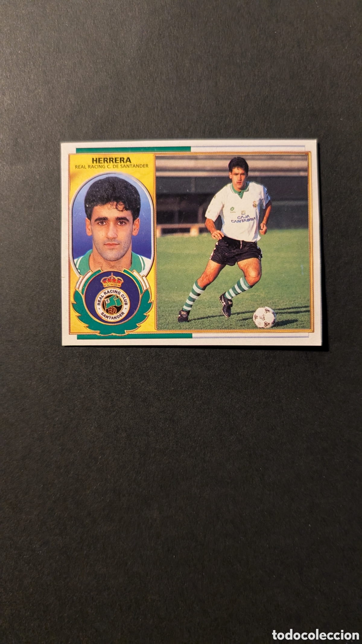Cromos de Futebol: HERRERA RACING SANTANDER BAJA LIGA ESTE 1996/97 96 97 RECORTADO