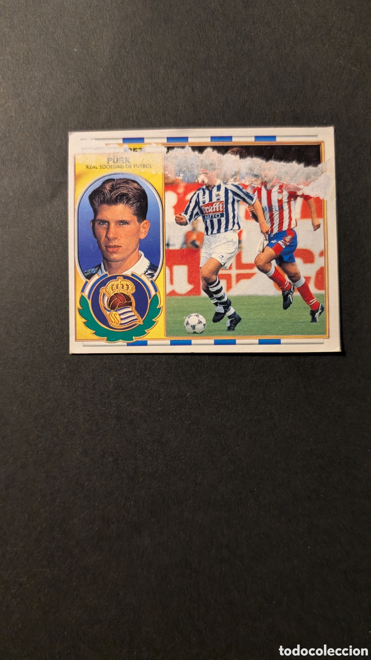 Cromos de Futebol: PURK REAL SOCIEDAD BAJA LIGA ESTE 1996/97 96 97 RECORTADO