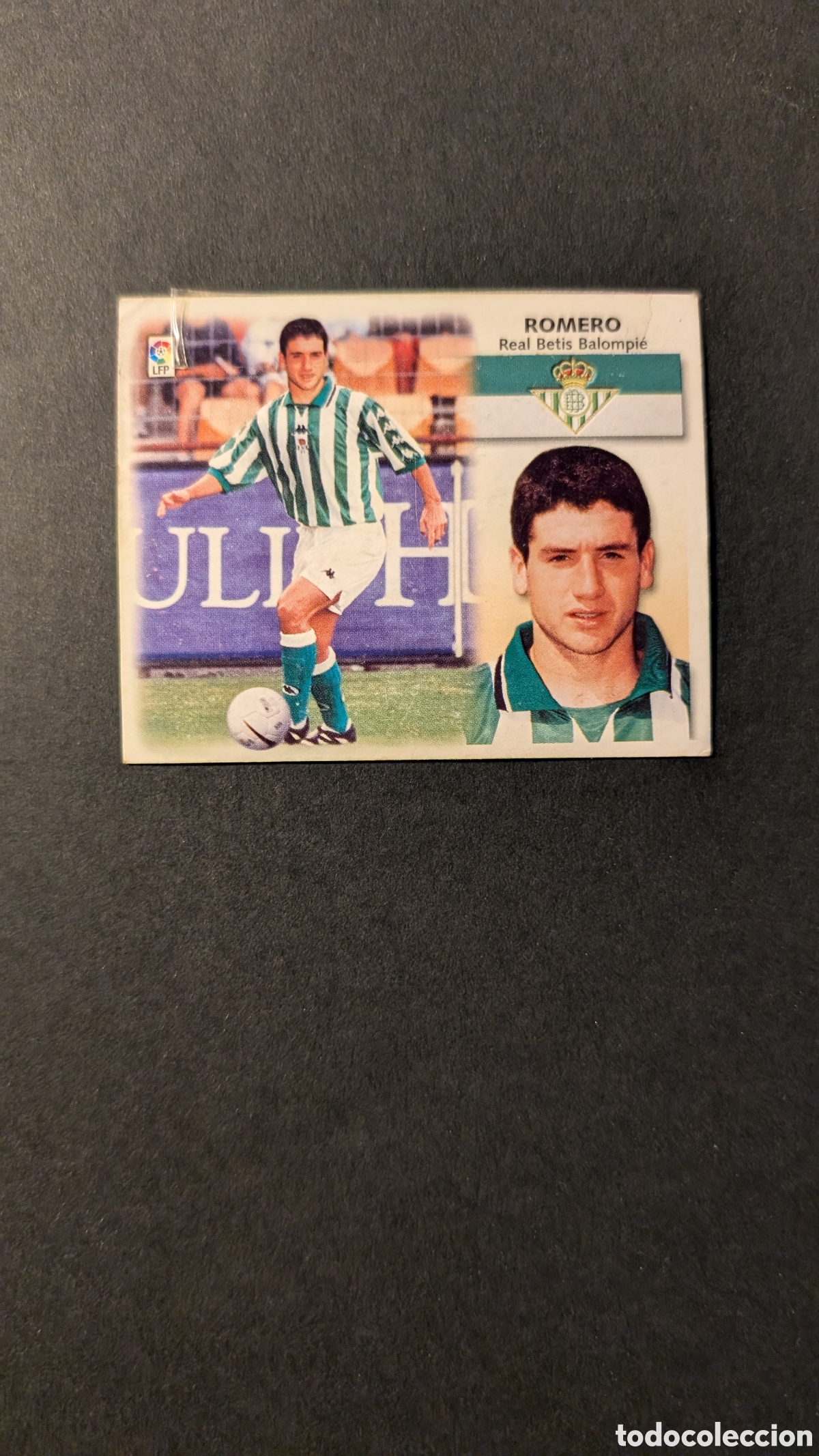 Cromos de Futebol: ROMERO BETIS FICHAJE 7 BIS LIGA ESTE 1999/00 99 00 NUNCA PEGADO LEER DESCRIPCION