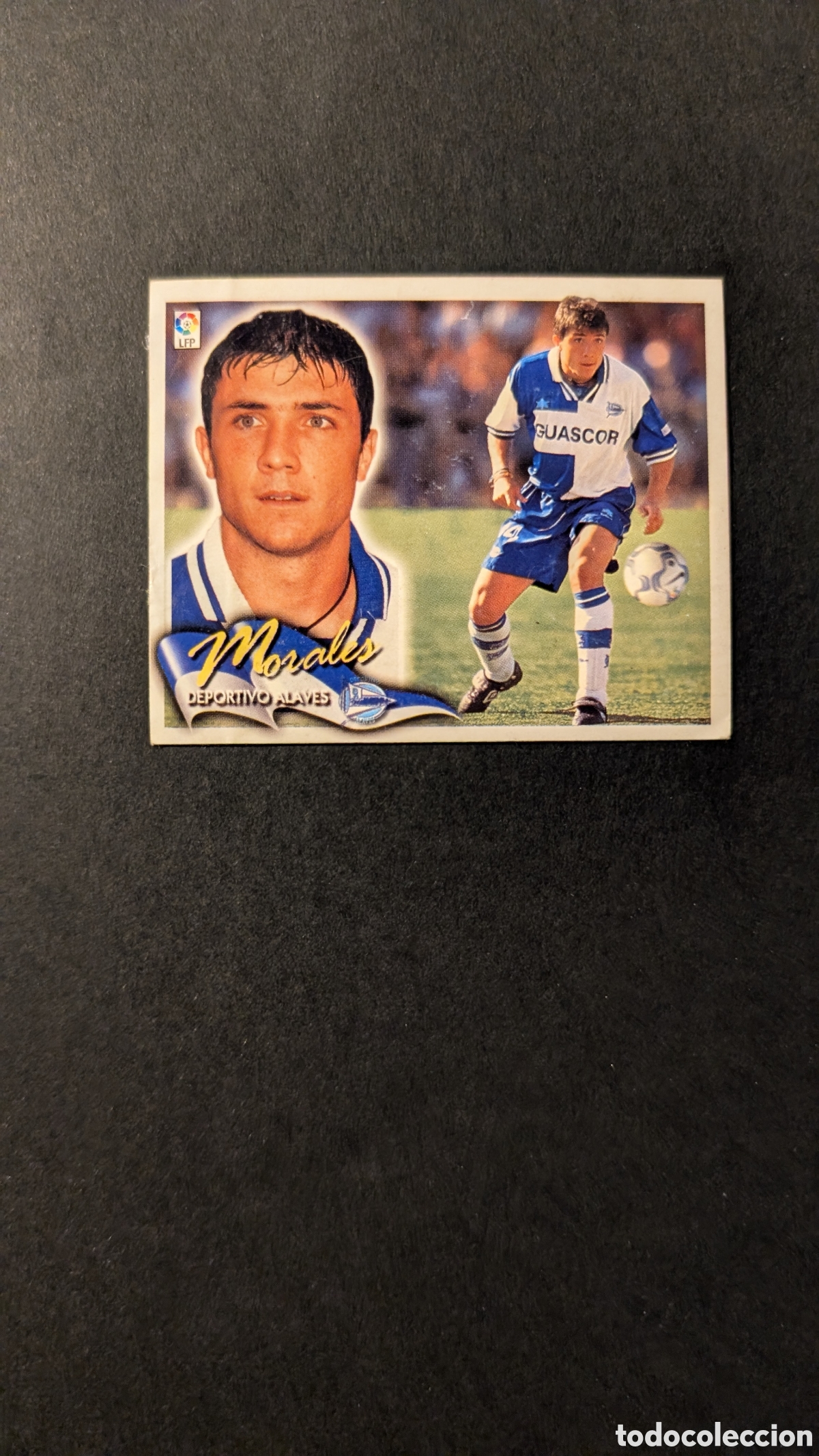 Cromos de Futebol: MORALES ALAVES BAJA LIGA ESTE 2000/01 00 01 VENTANILLA CONSERVA TRASERA