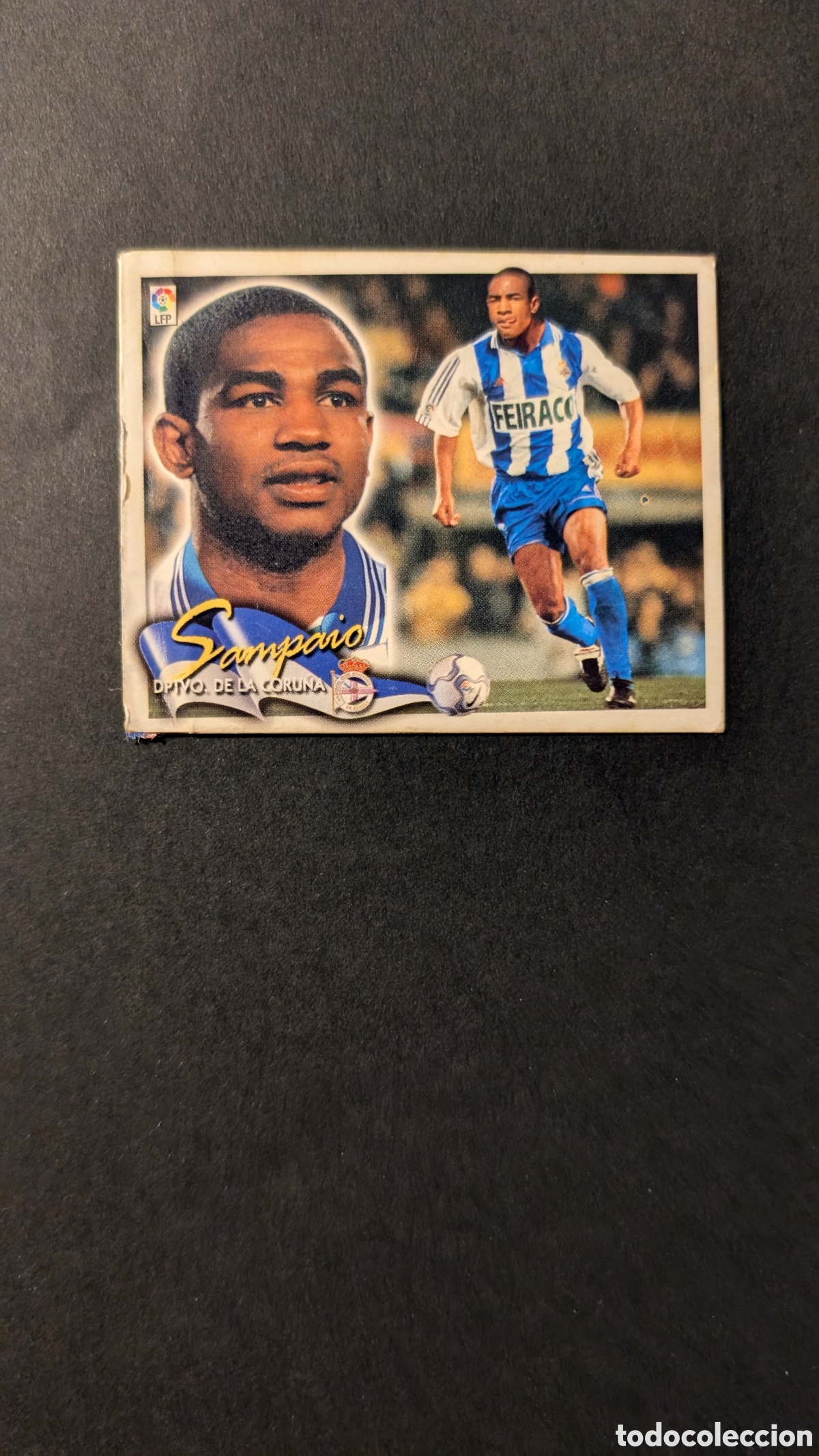 Cromos de Futebol: SAMPAIO DEPORTIVO COLOCA LIGA ESTE 2000/01 00 01 VENTANILLA CONSERVA TRASERA