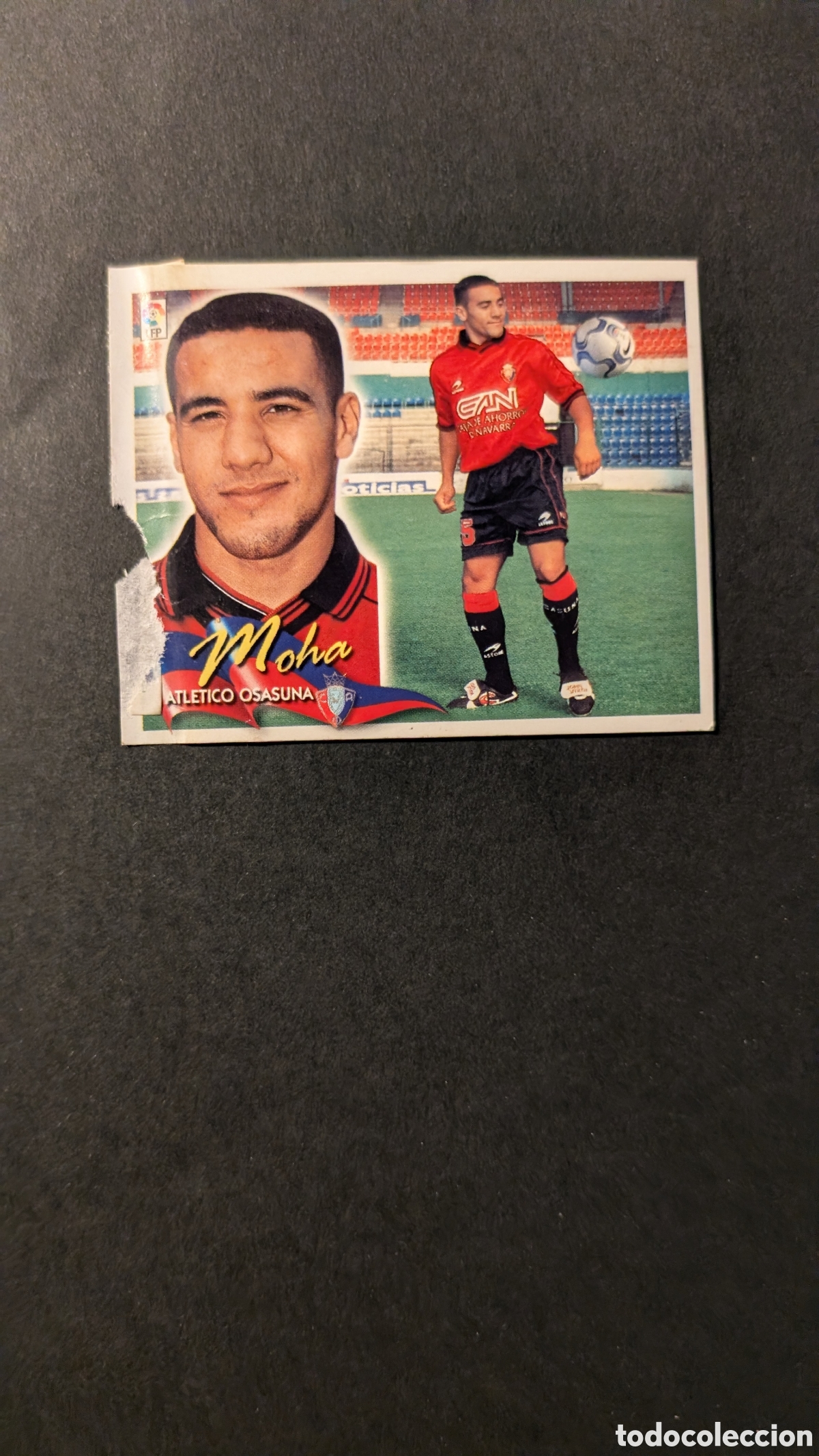Cartes &agrave; collectionner de Football: MOHA OSASUNA COLOCA LIGA ESTE 2000/01 00 01 VENTANILLA CONSERVA TRASERA