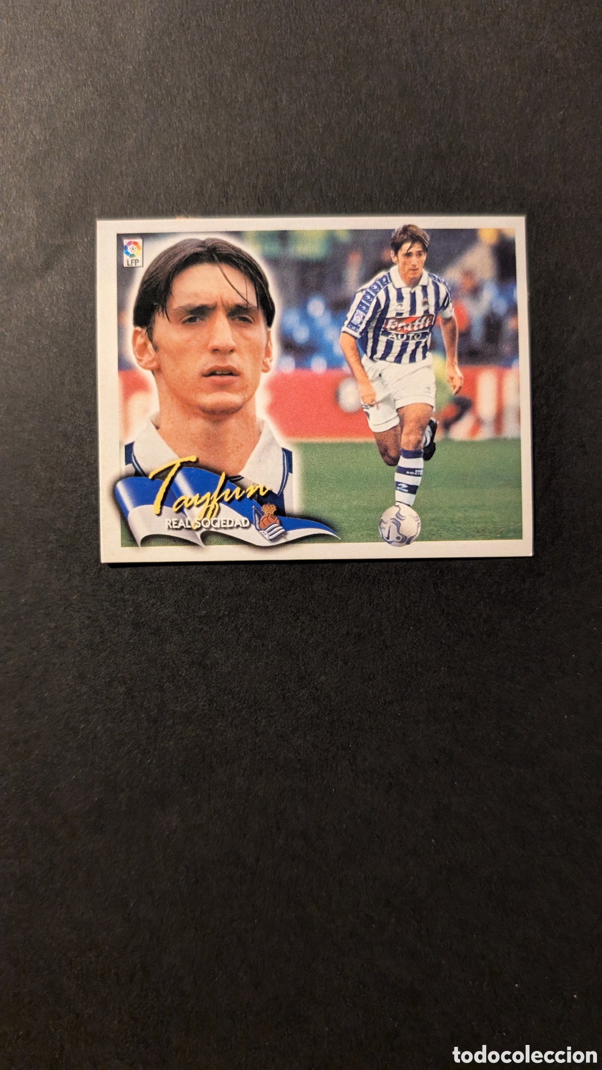 Cartes &agrave; collectionner de Football: TAYFUN REAL SOCIEDAD LIGA ESTE 2000/01 00 01 VENTANILLA